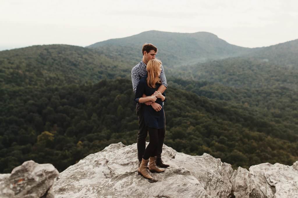 hanging rock engagement