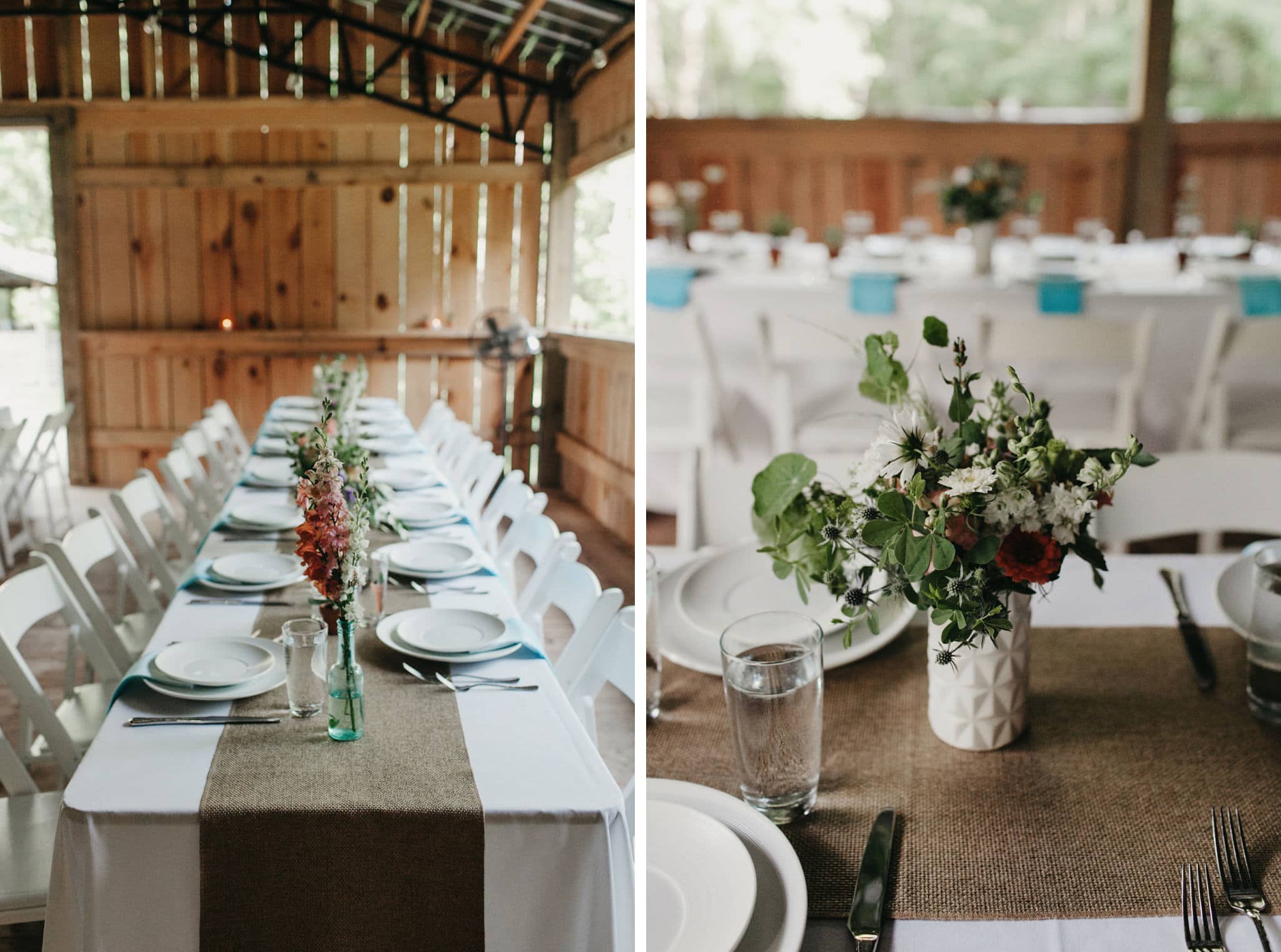 Jessica + Marc Rock Quarry Farm Wedding Chapel Hill