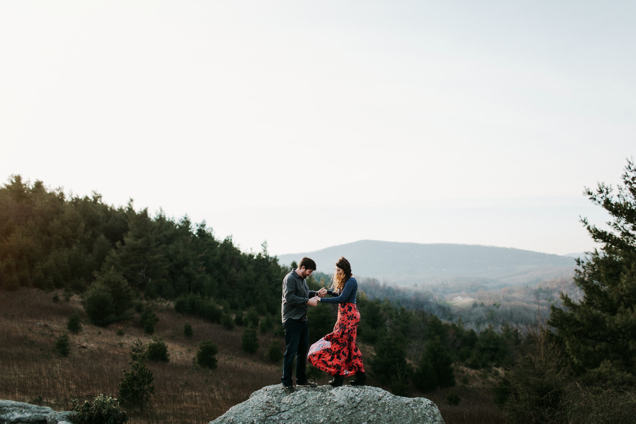 hipster asheville wedding photographer