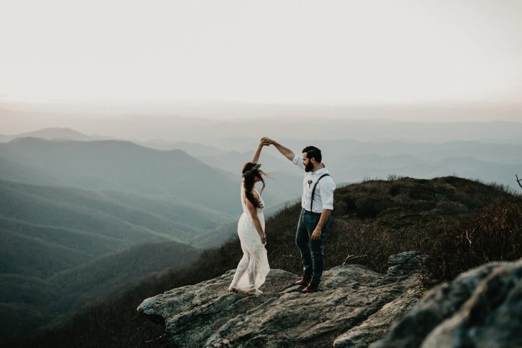 craggy gardens elopement