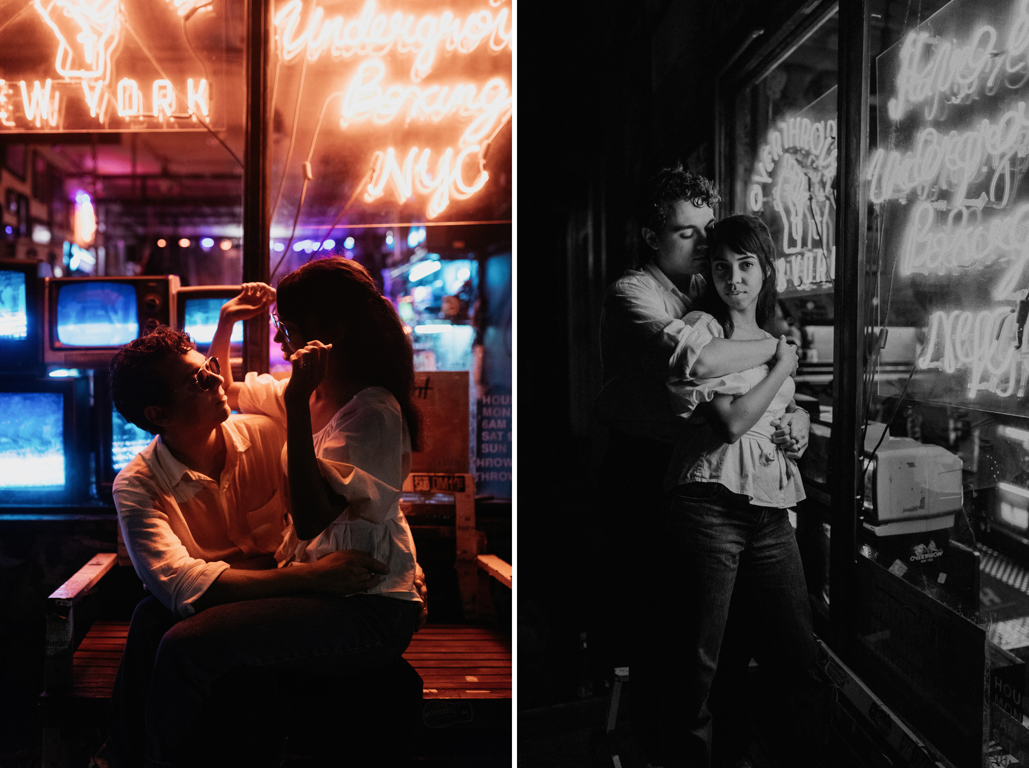 late night nyc portrait shoot