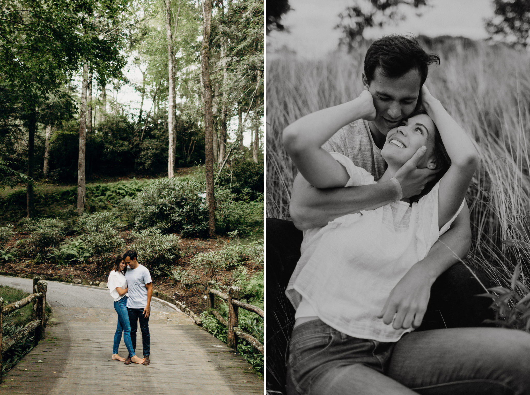 cashiers engagement photos