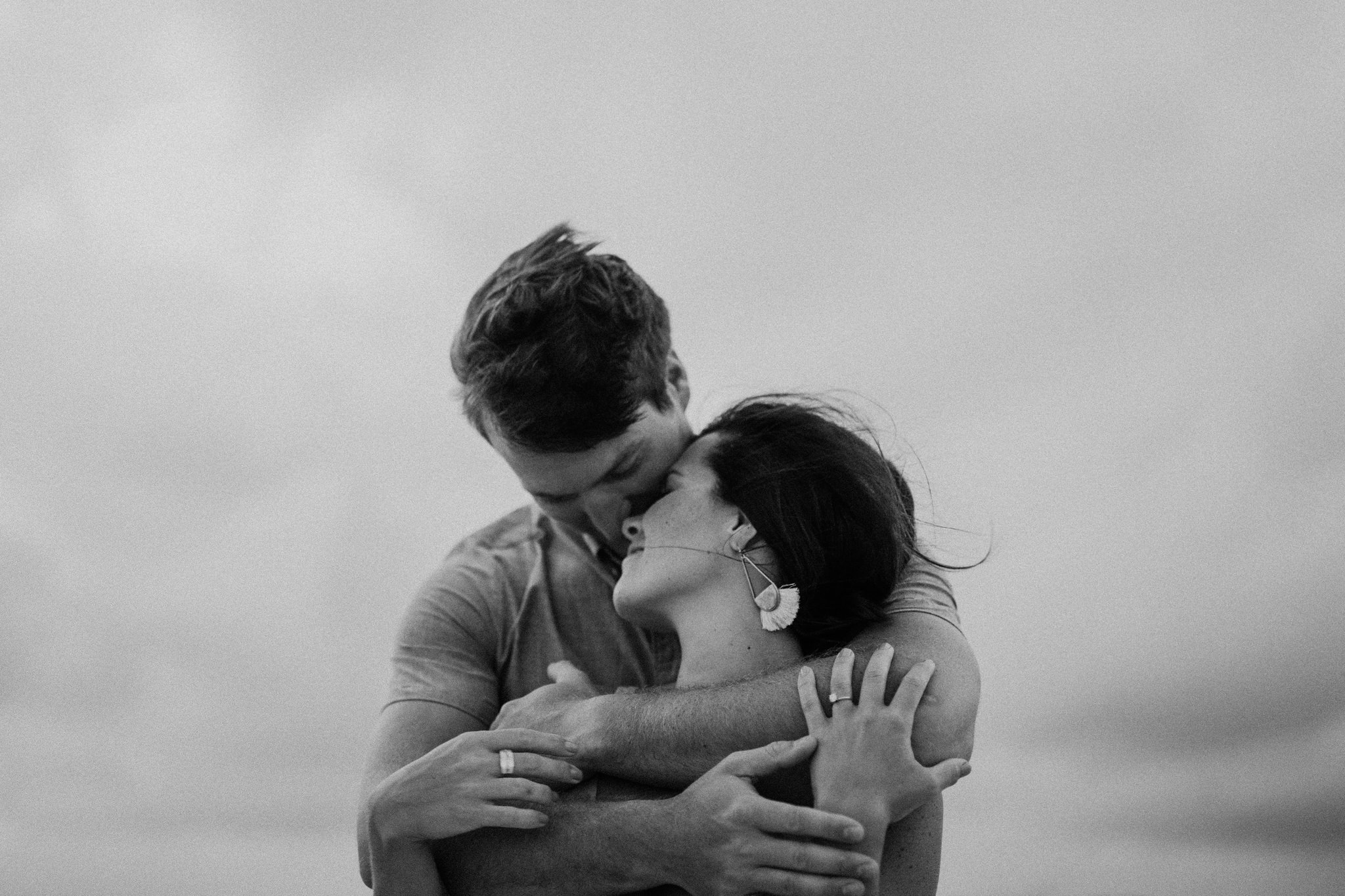 nc coast engagement photos