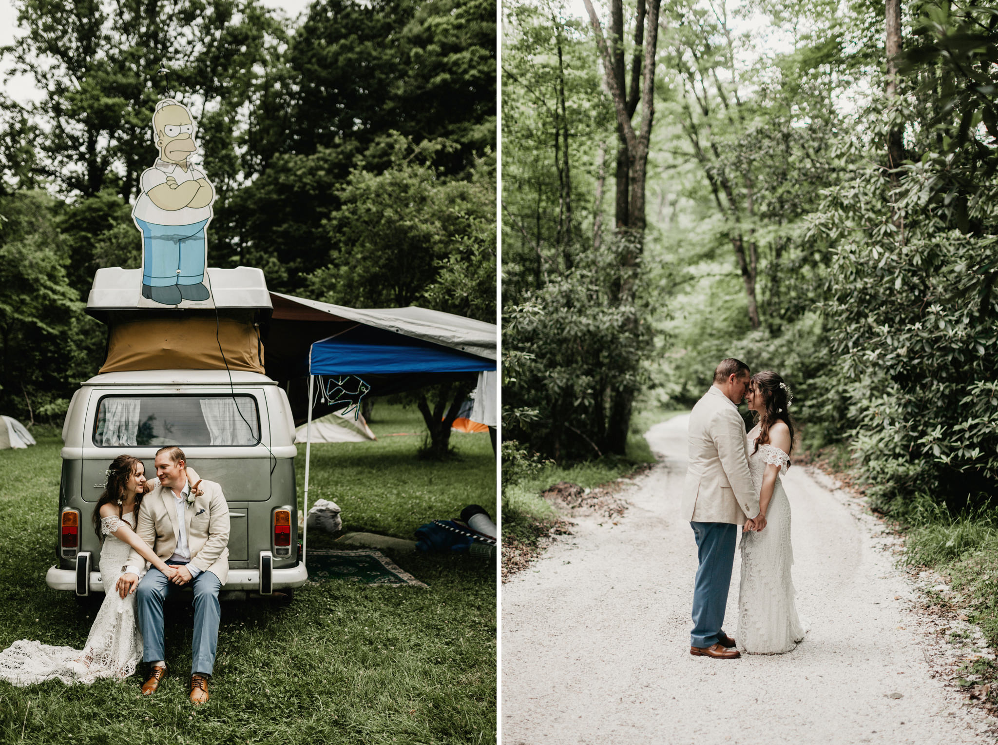 deerfields asheville wedding photos
