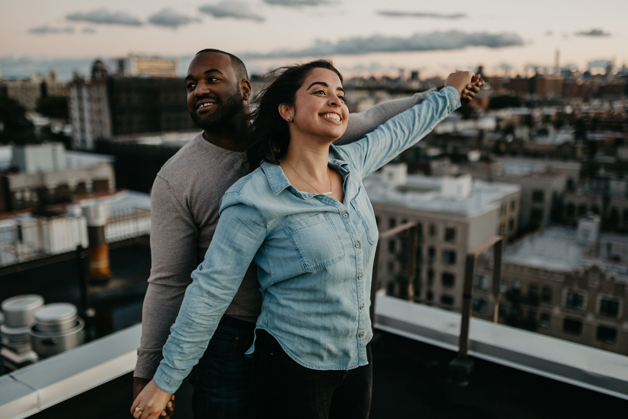 harlem nyc engagement photos