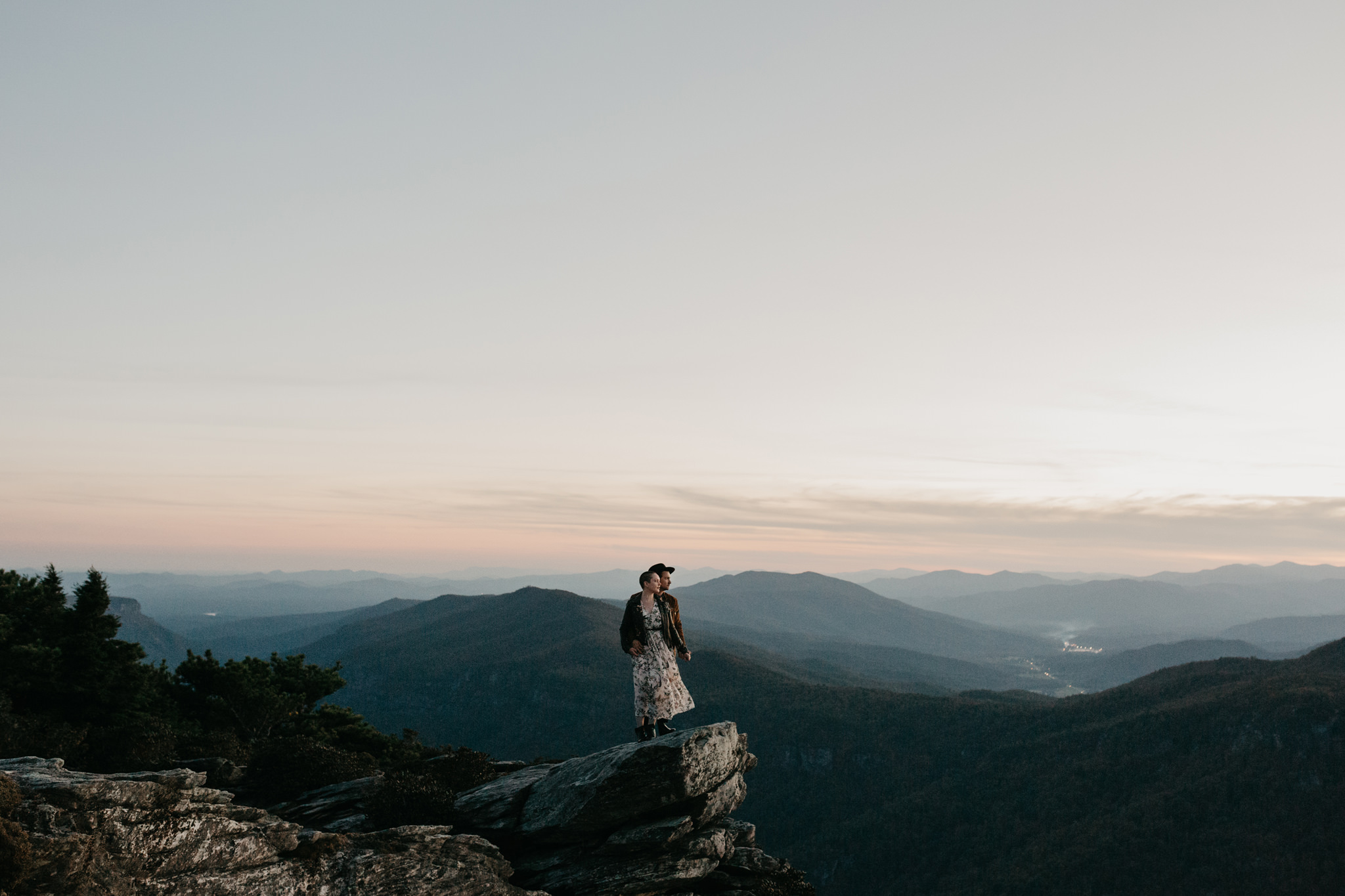 hawksbill linville gorge photos