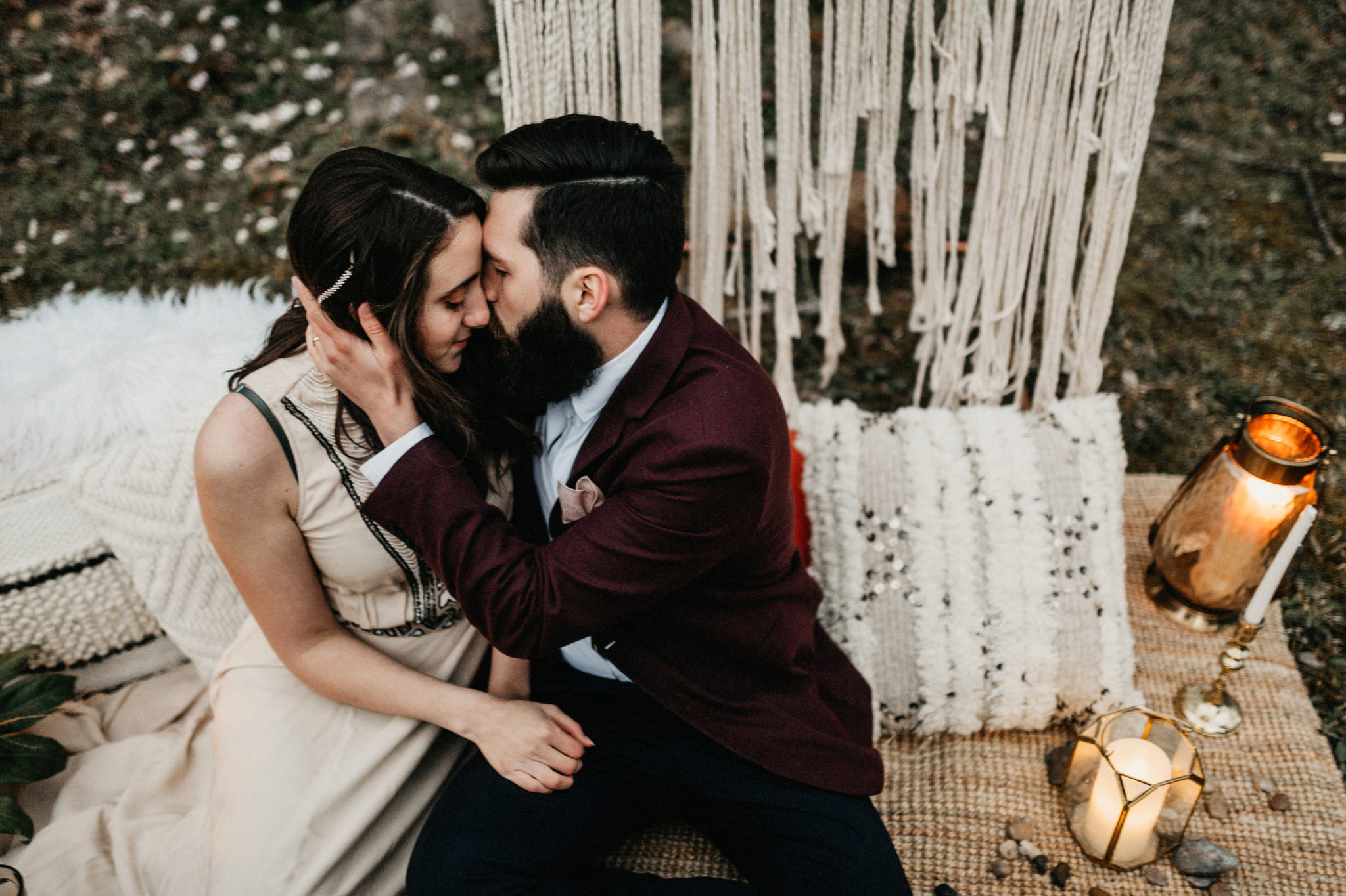 moody mountain elopement