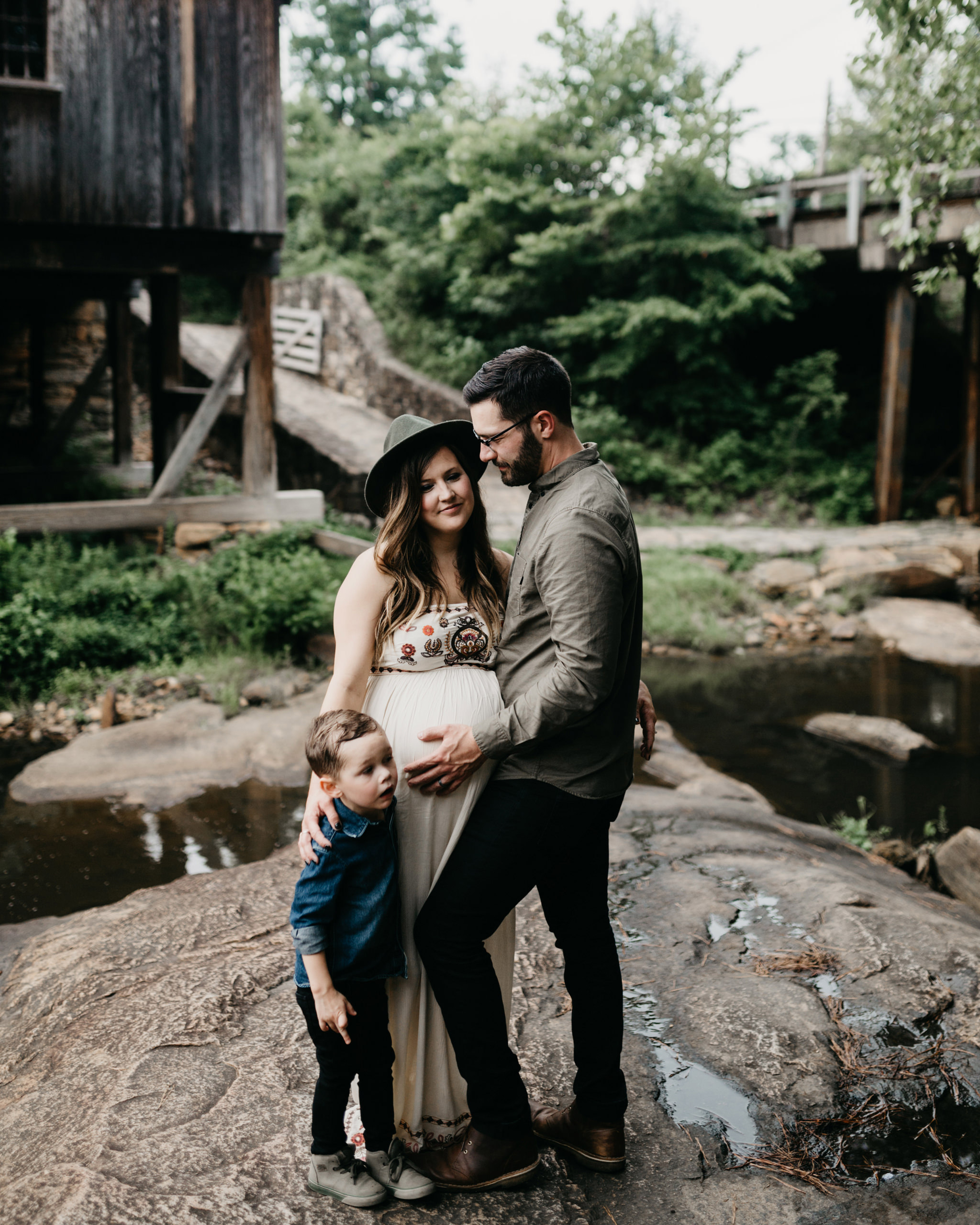indie raleigh maternity photos