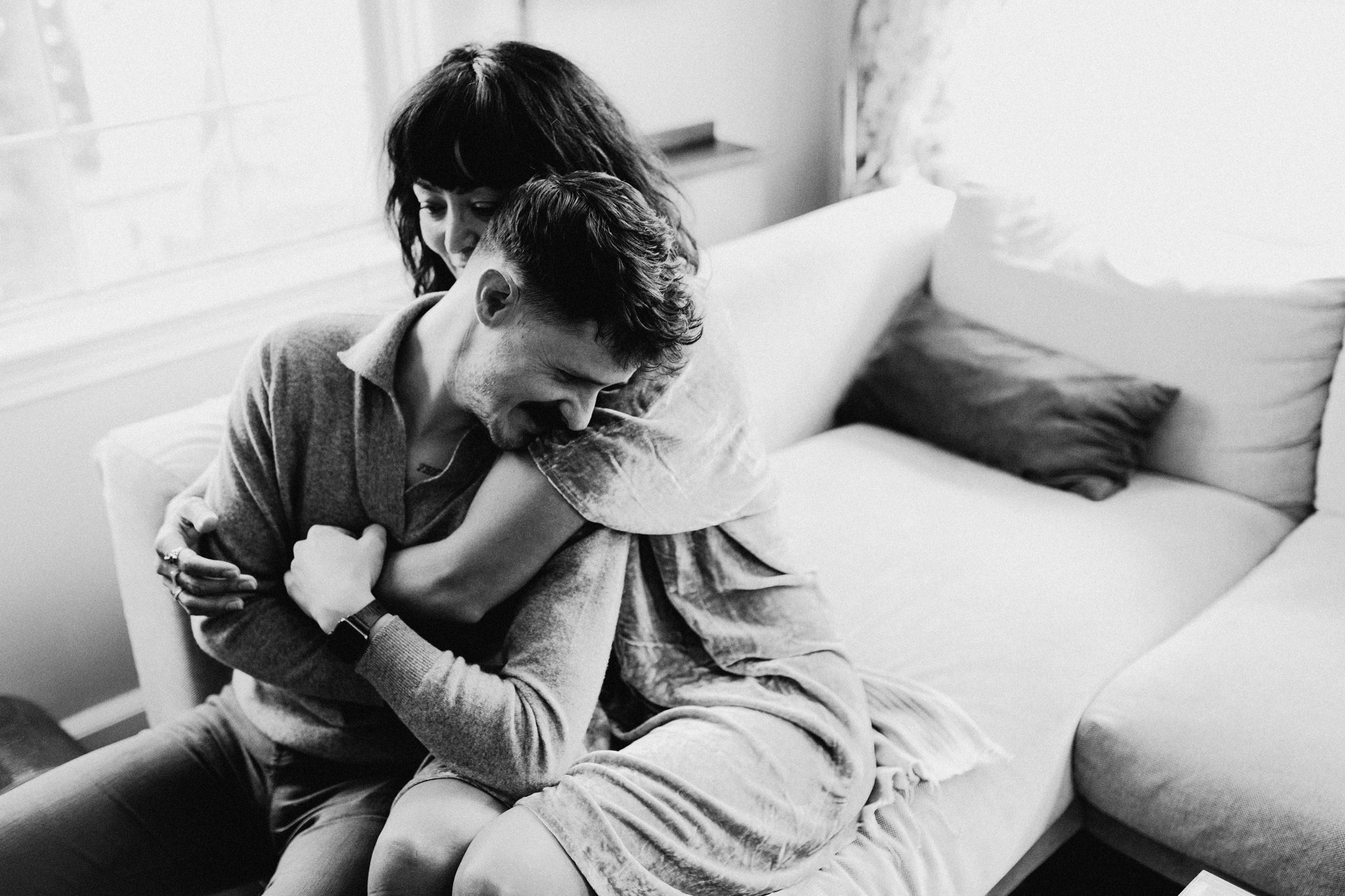 hipster raleigh in home photo shoot