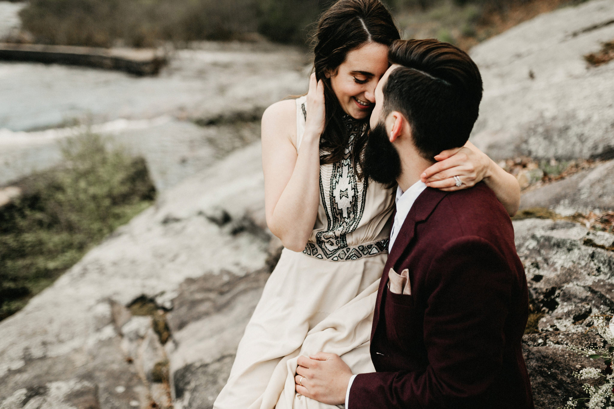 brown mountain beach resort elopement