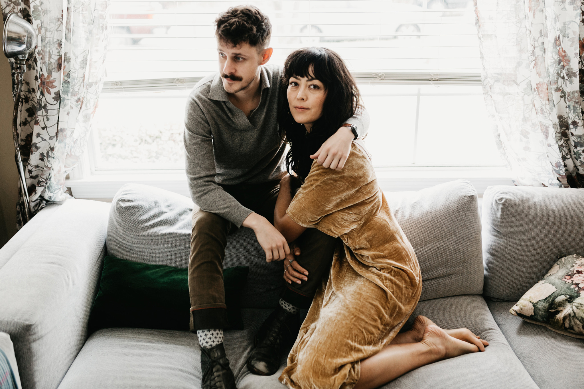 asheville in home photo shoot