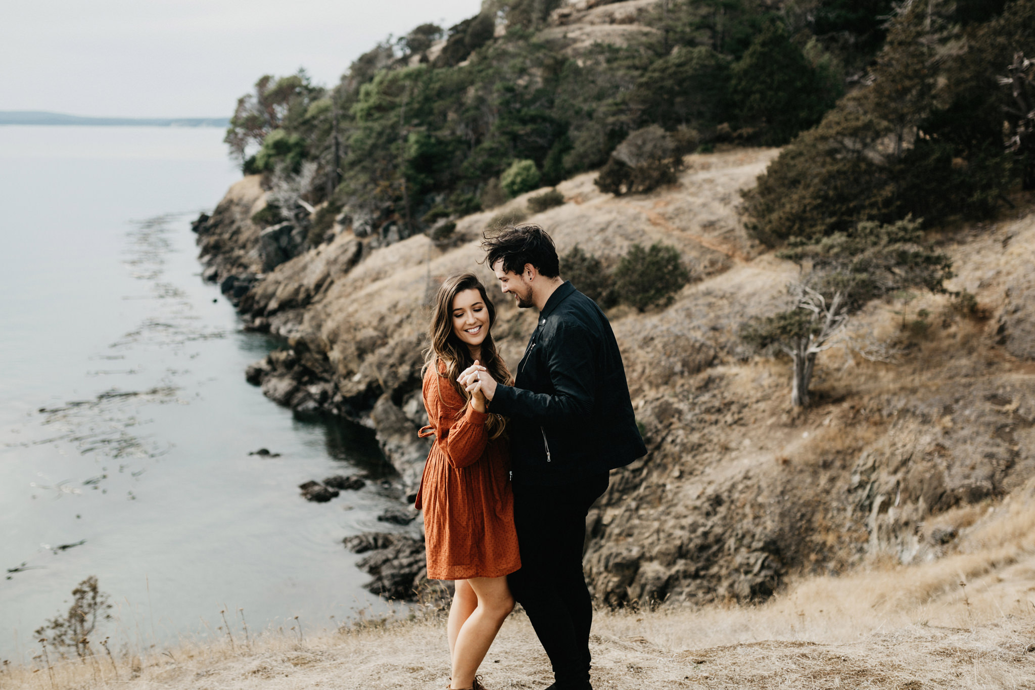 san juan island engagement photos