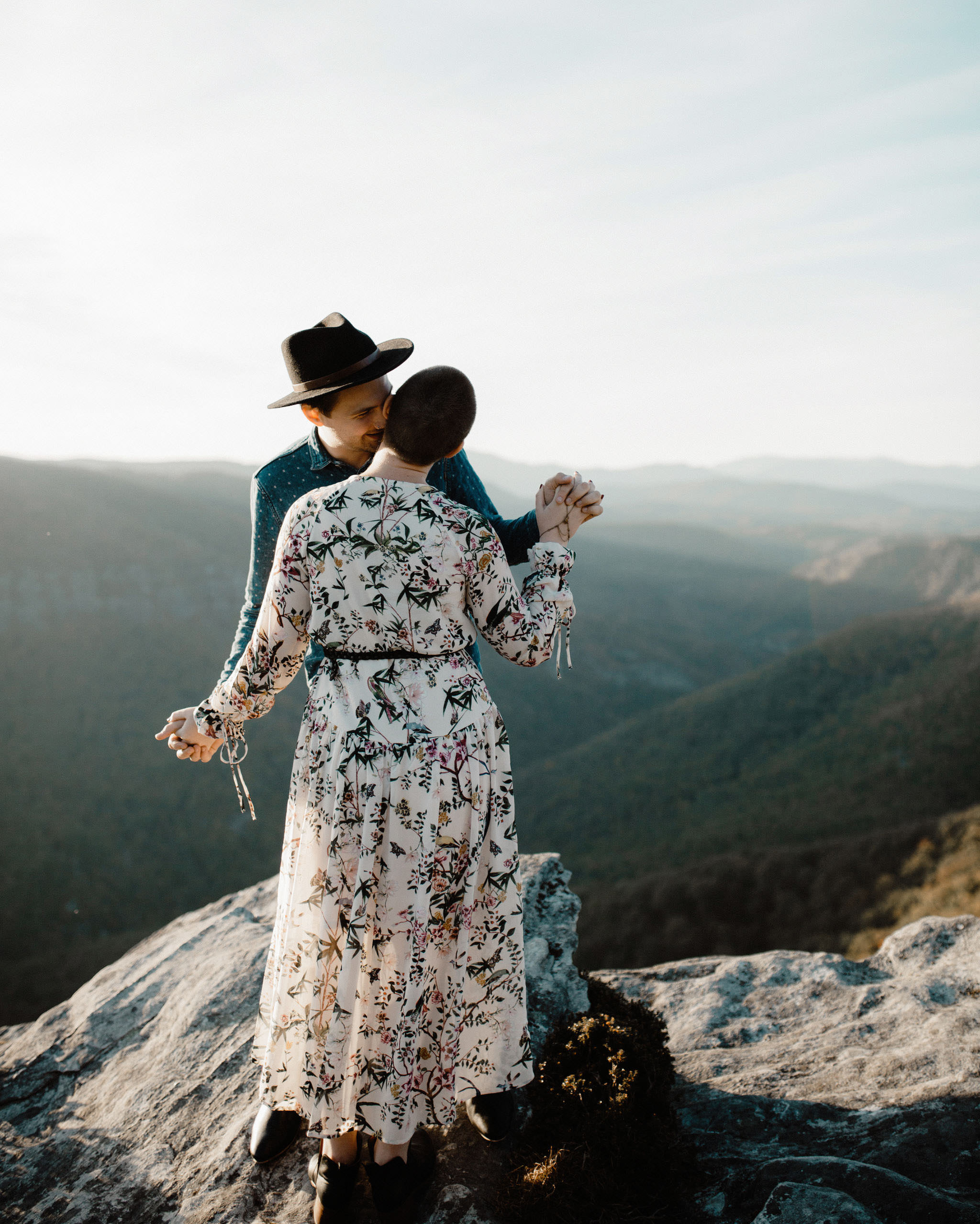 Halie + Alec – Linville Gorge Anniversary