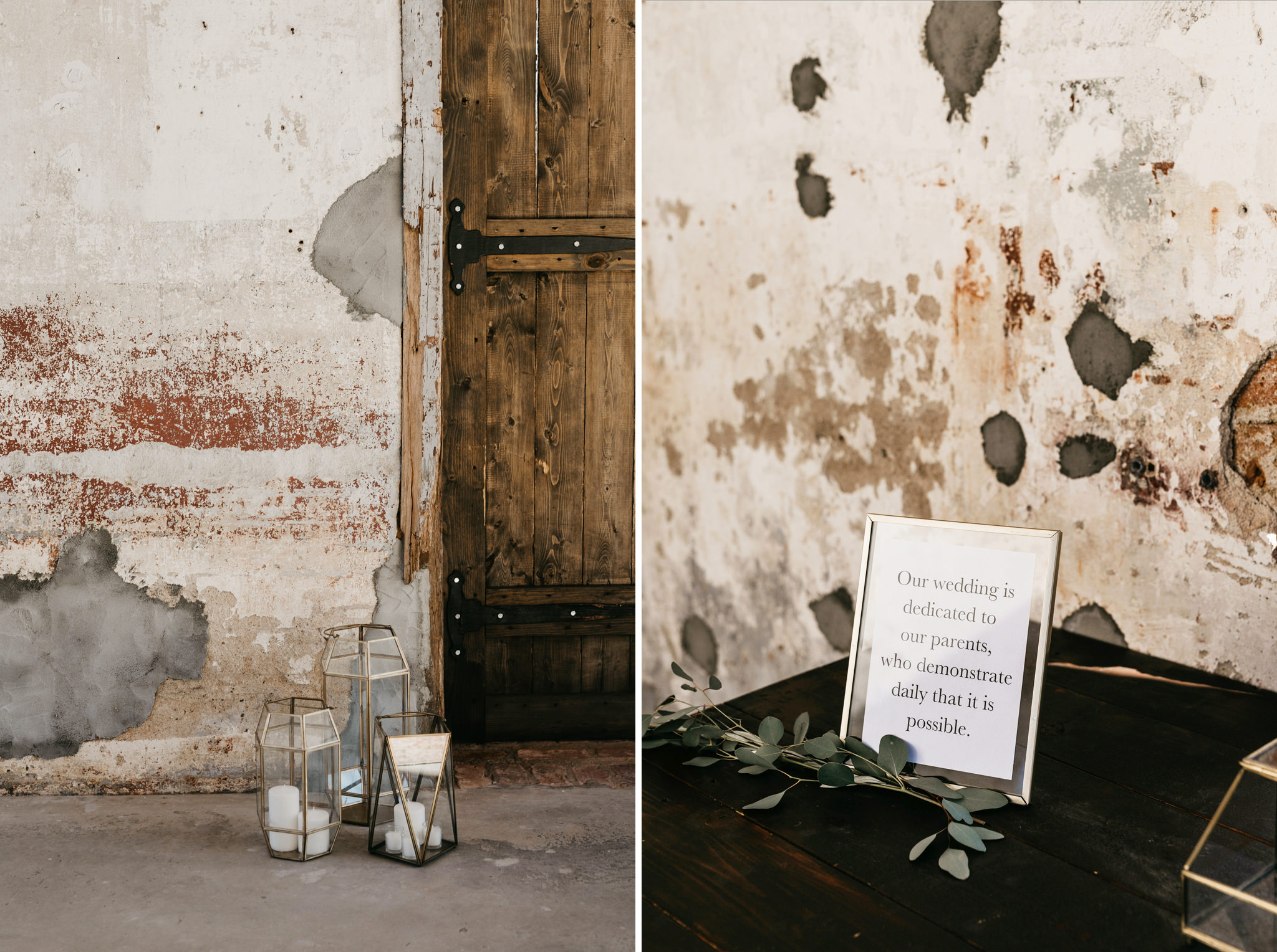 providence cotton mill wedding decor
