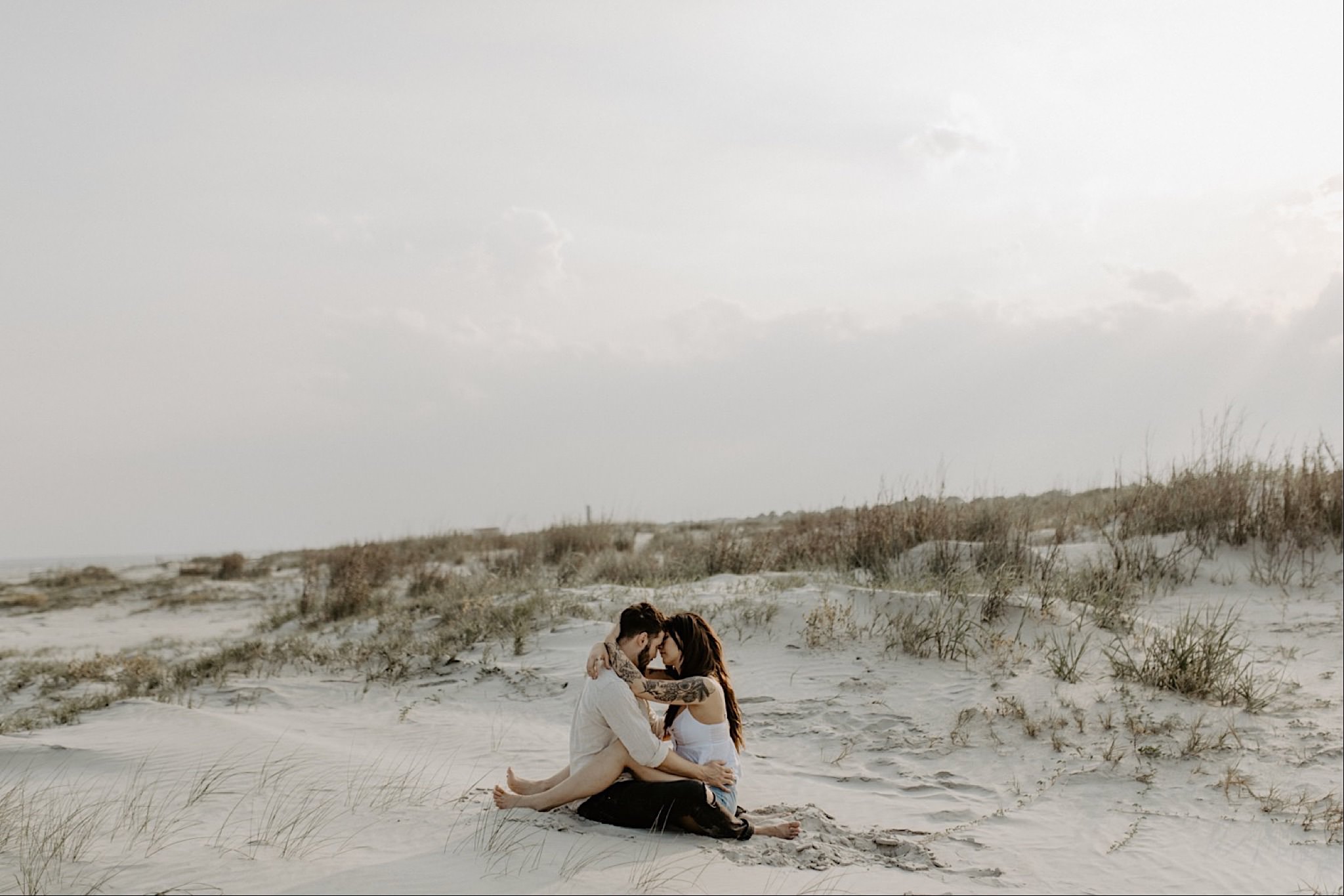 sullivans island engagement photos