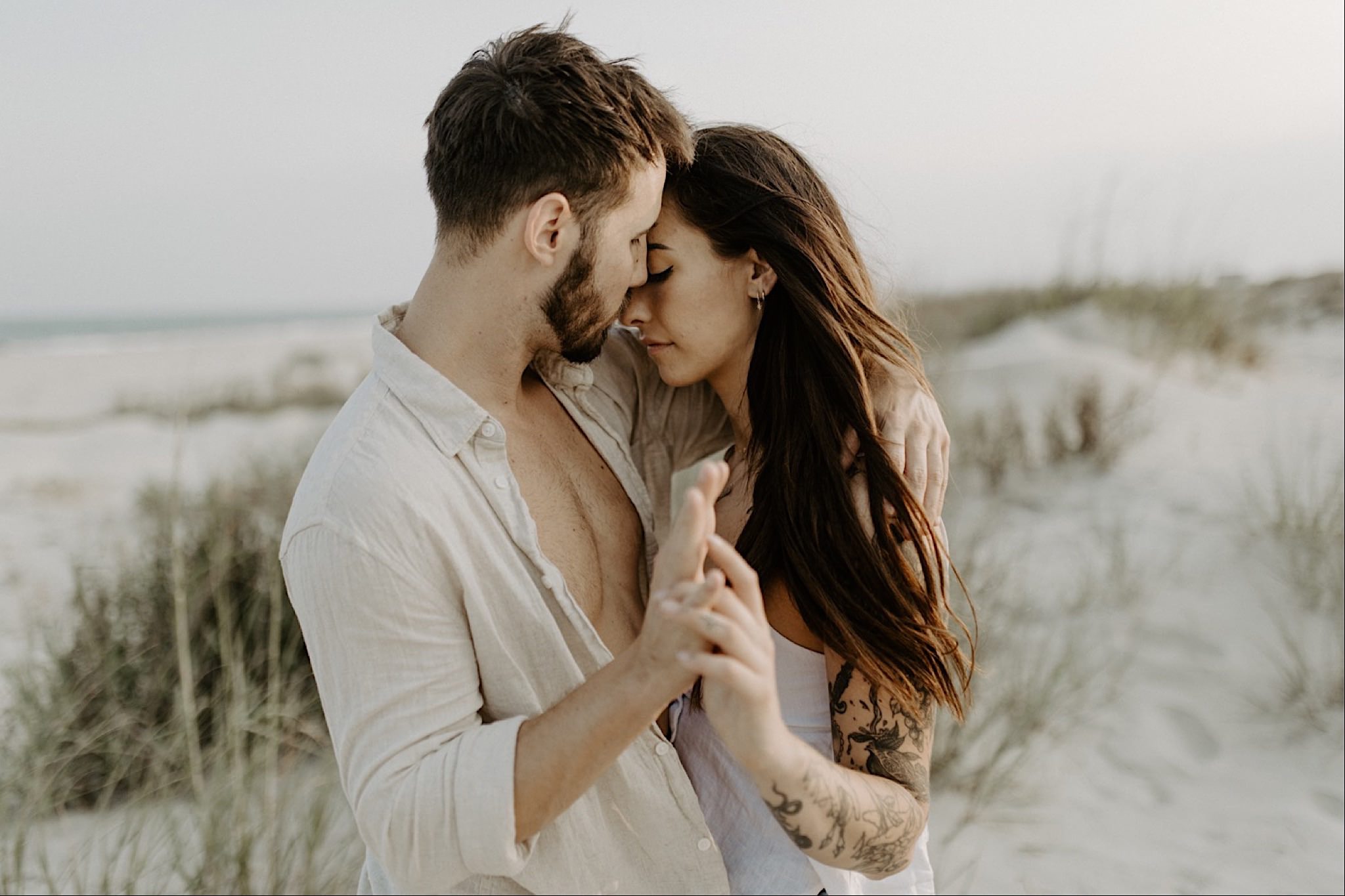 romantic couples session charleston
