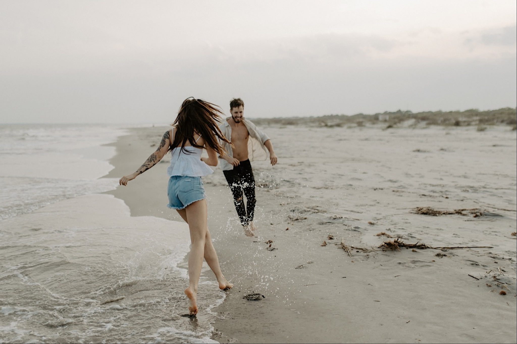 playful couples session