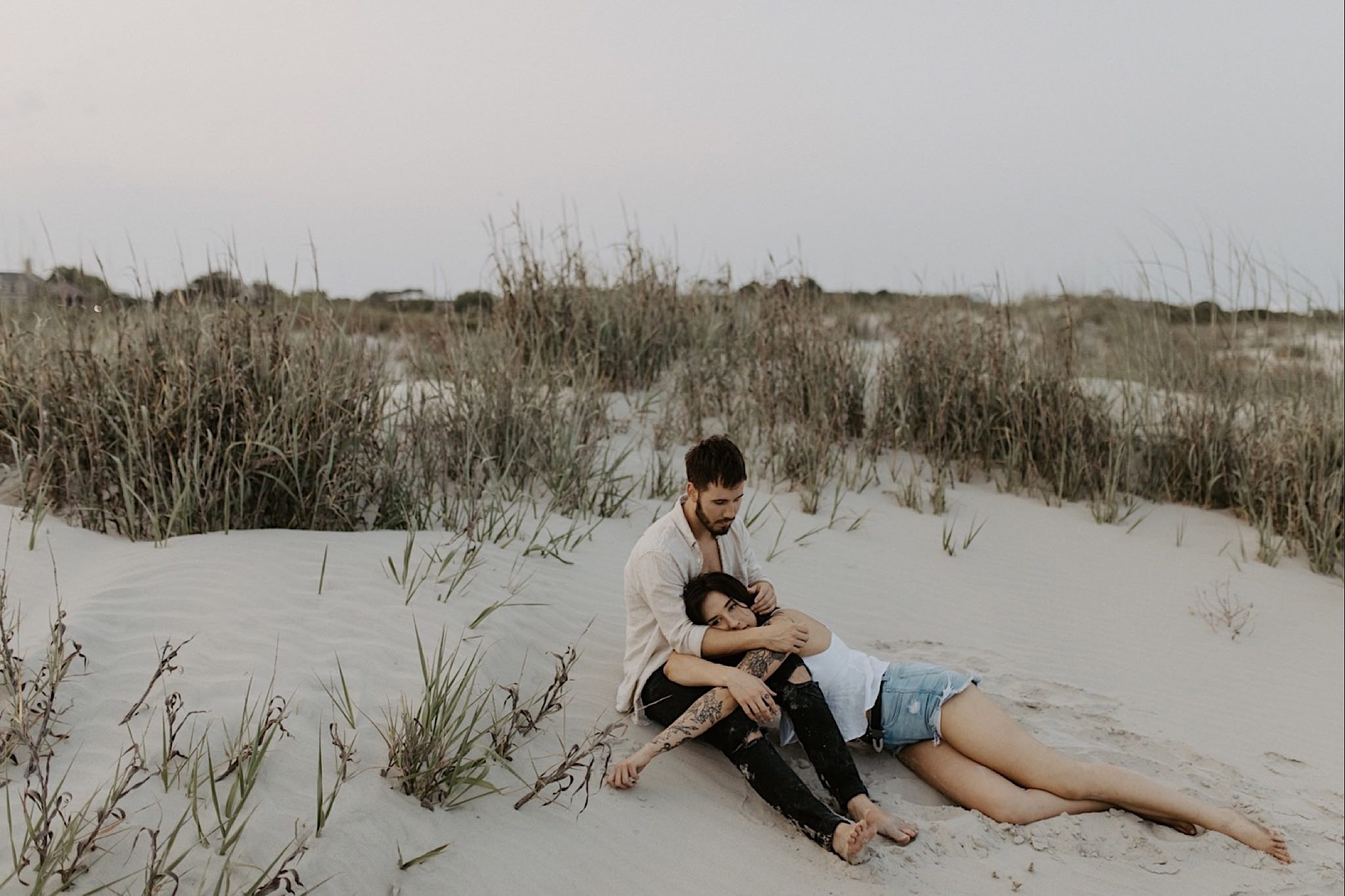 sullivans island engagement session