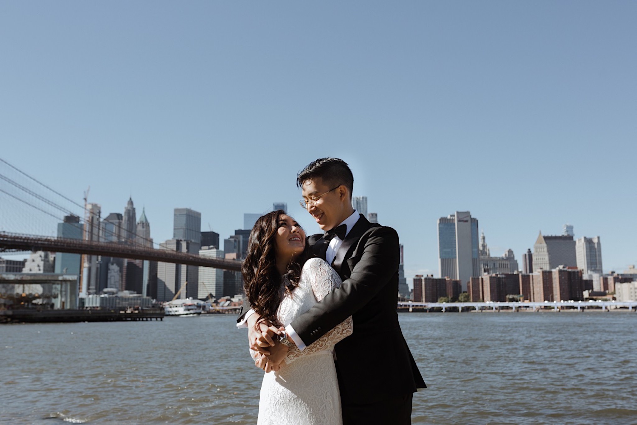 pebble beach brooklyn wedding photos