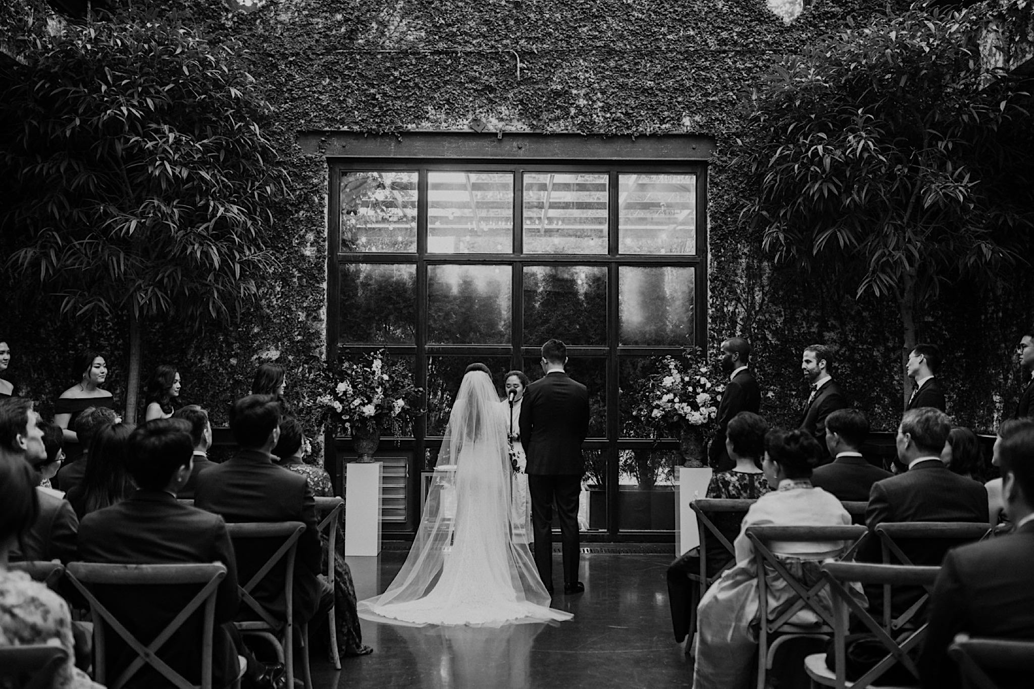moody modern foundry long island city wedding