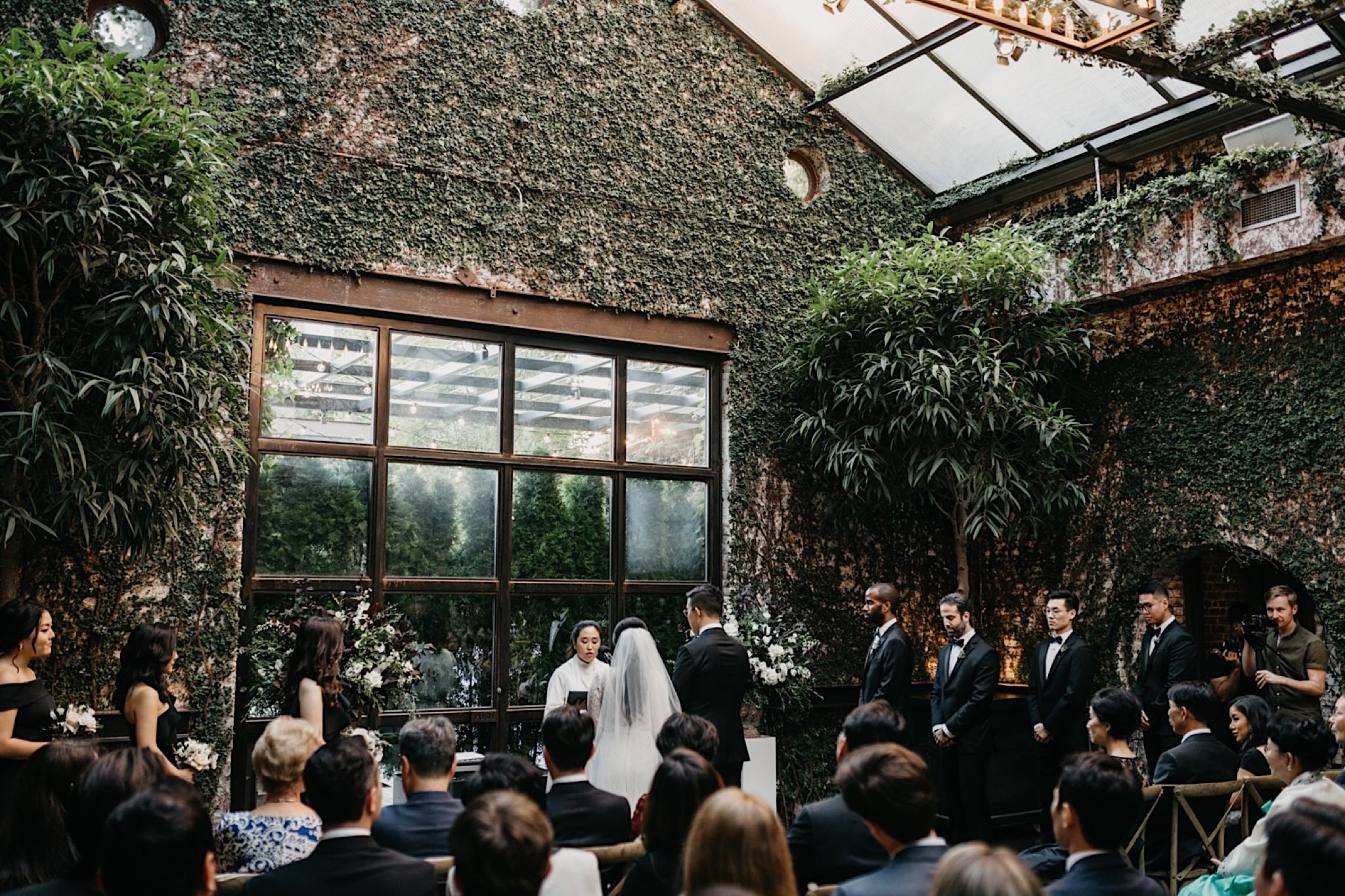 modern long island city wedding
