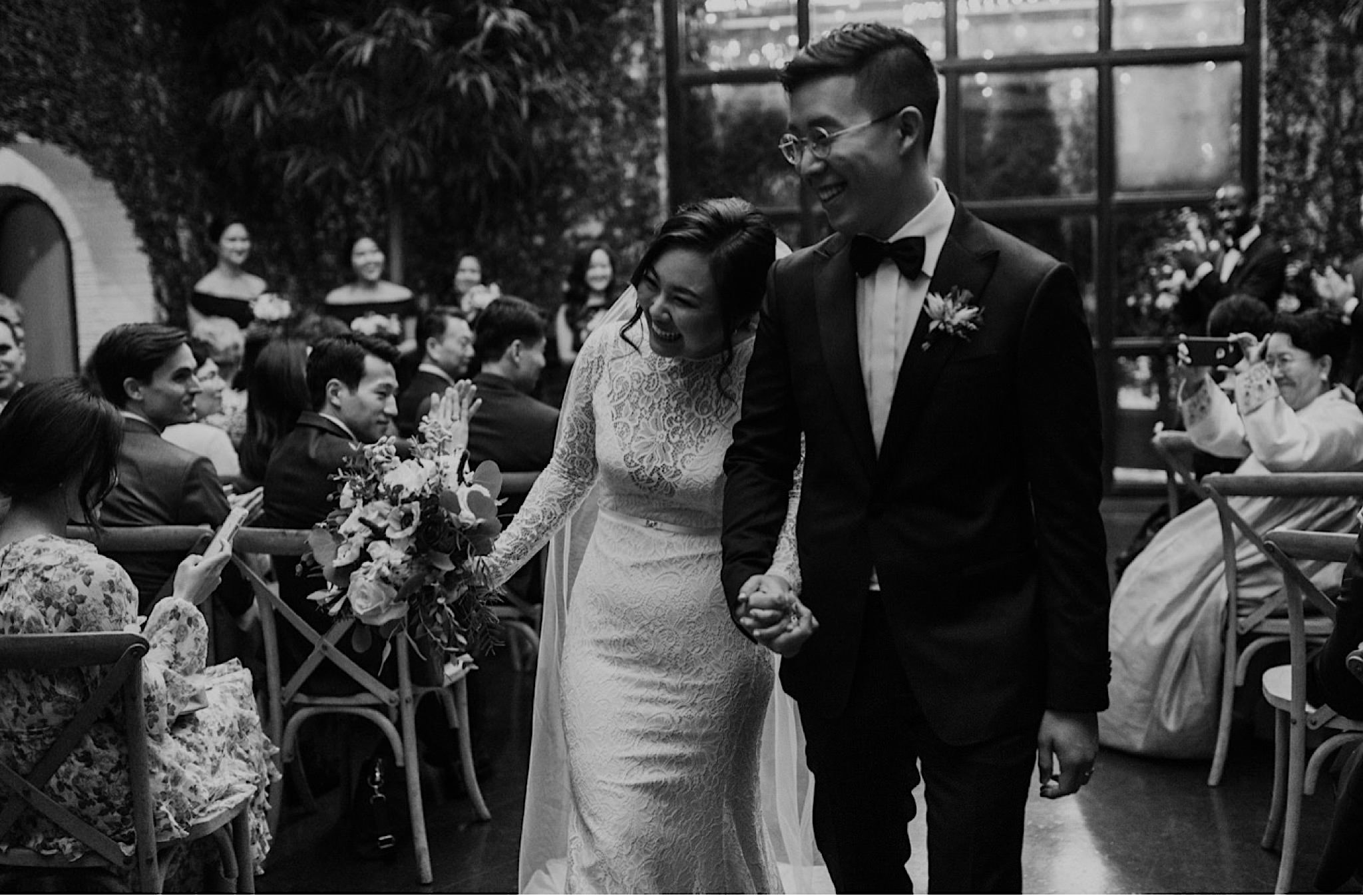 moody modern foundry long island city wedding