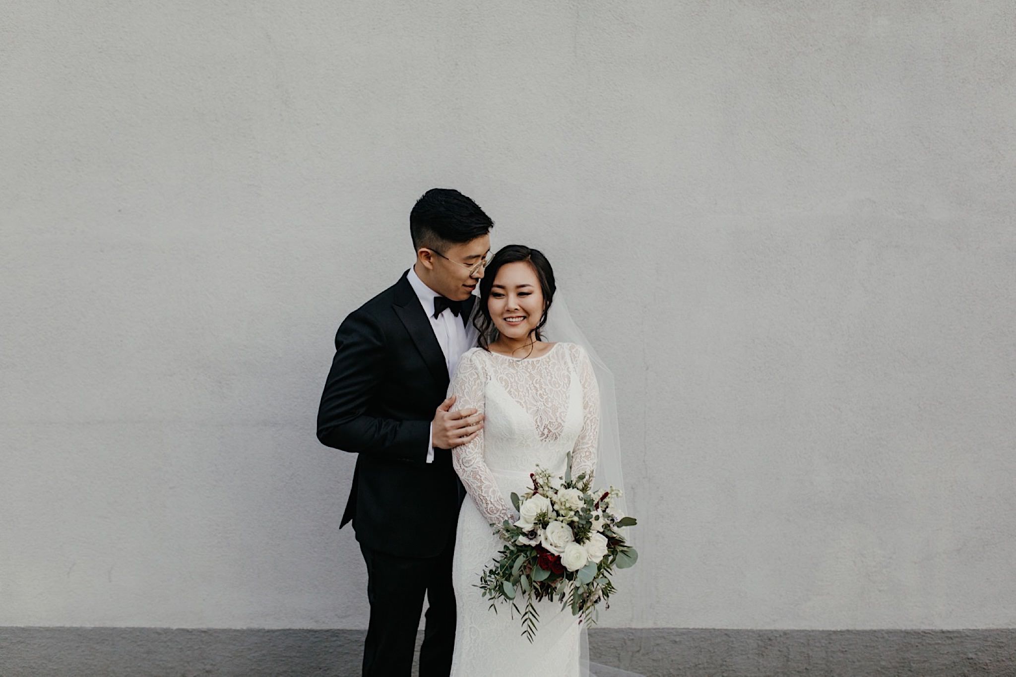 moody modern brooklyn wedding