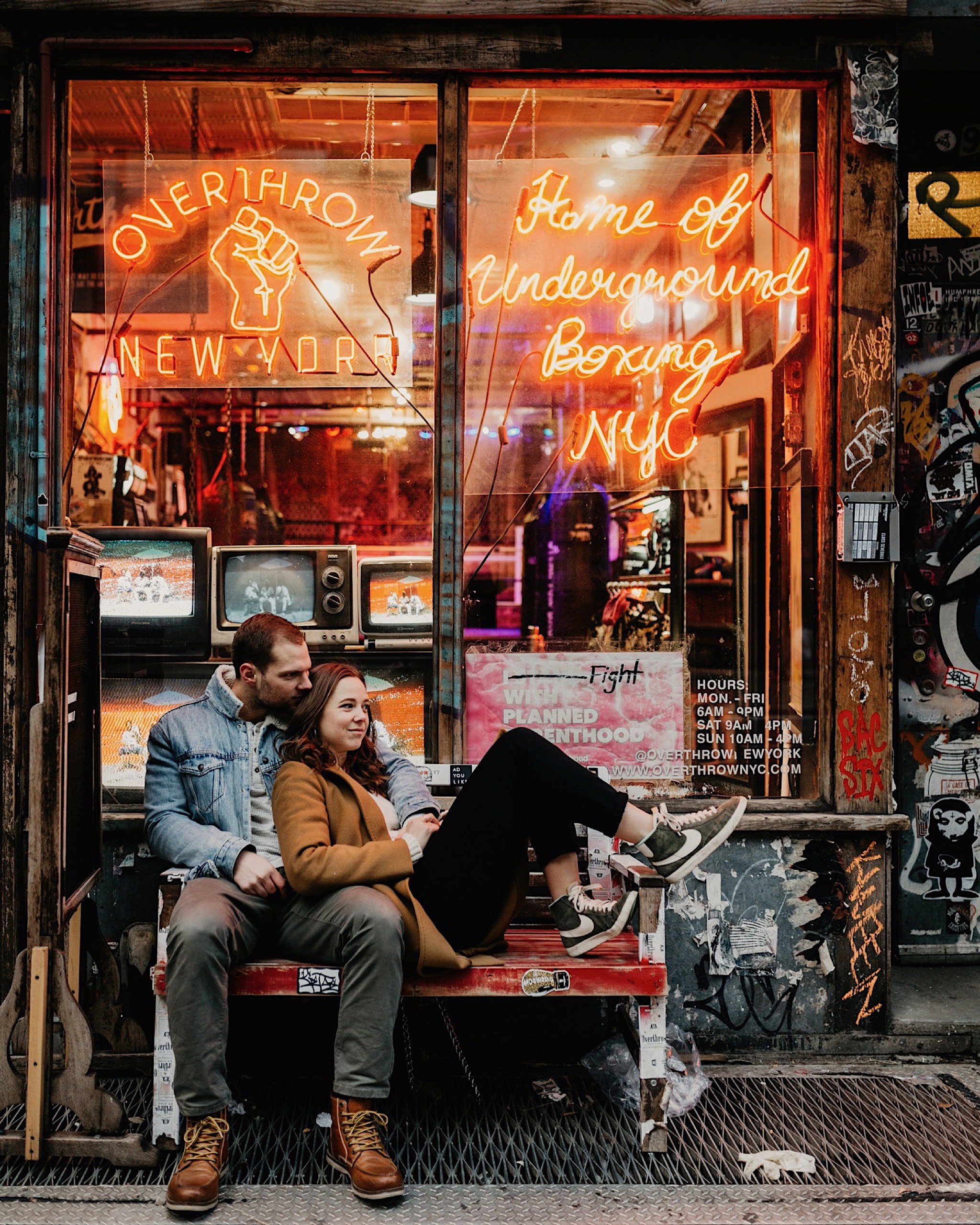 soho nyc couples engagement photos