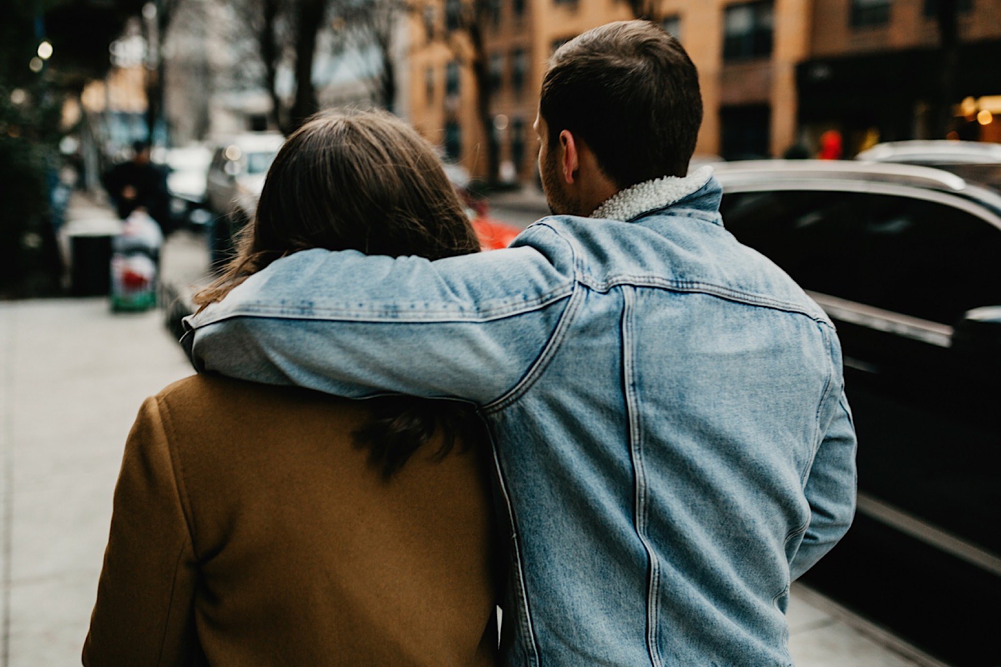 lower east side nyc engagement session