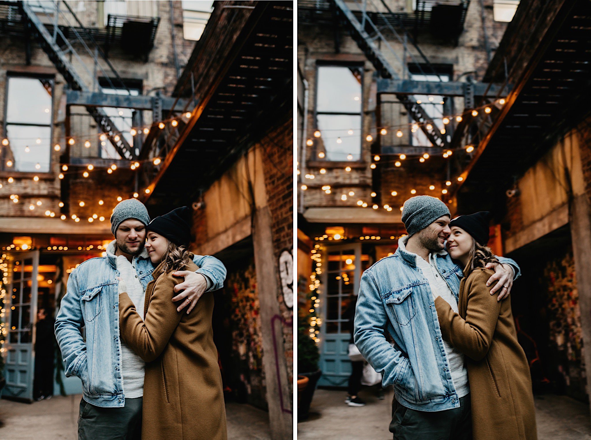 freemans nyc engagement photos
