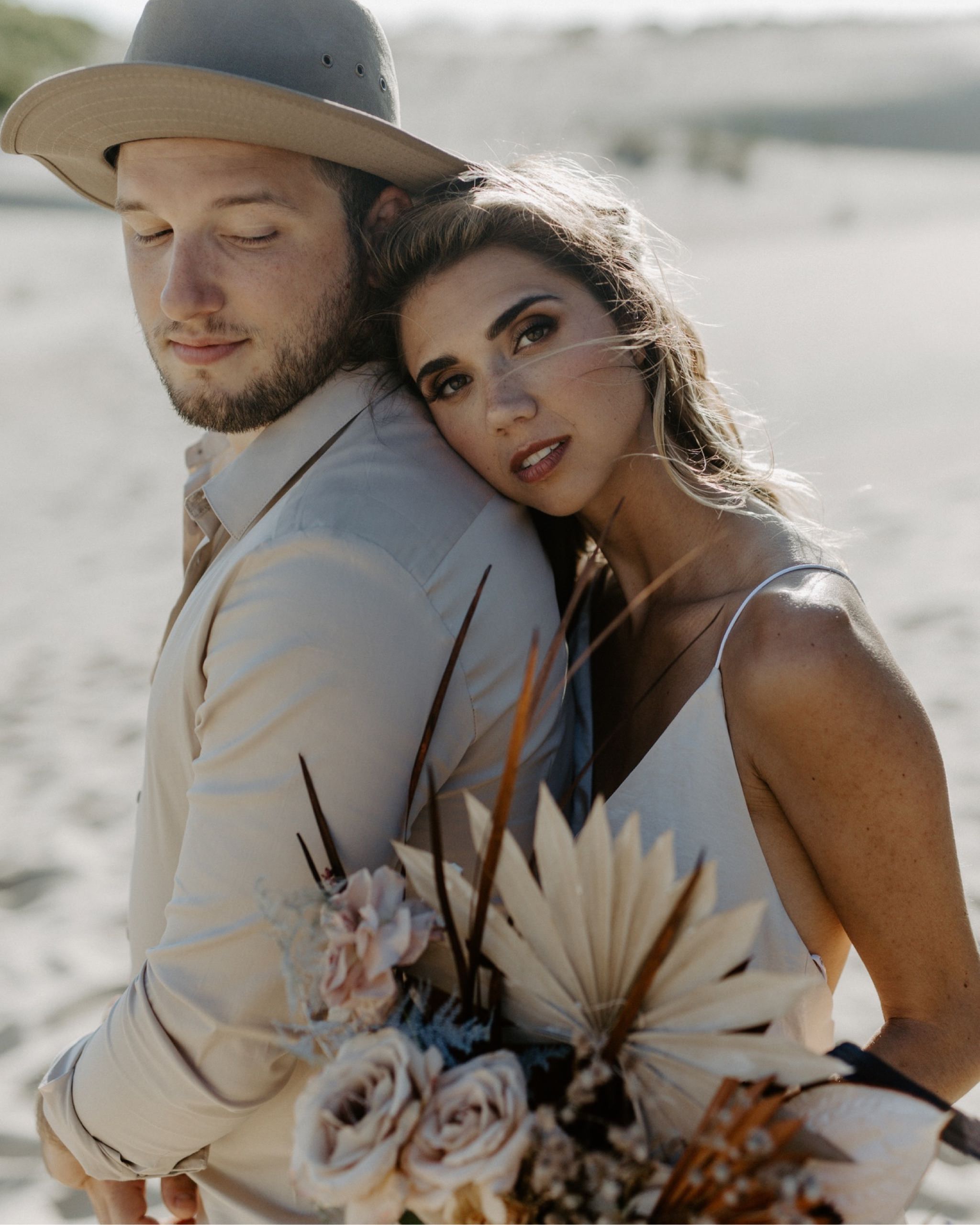 Intimate North Carolina Sand Dune Elopement