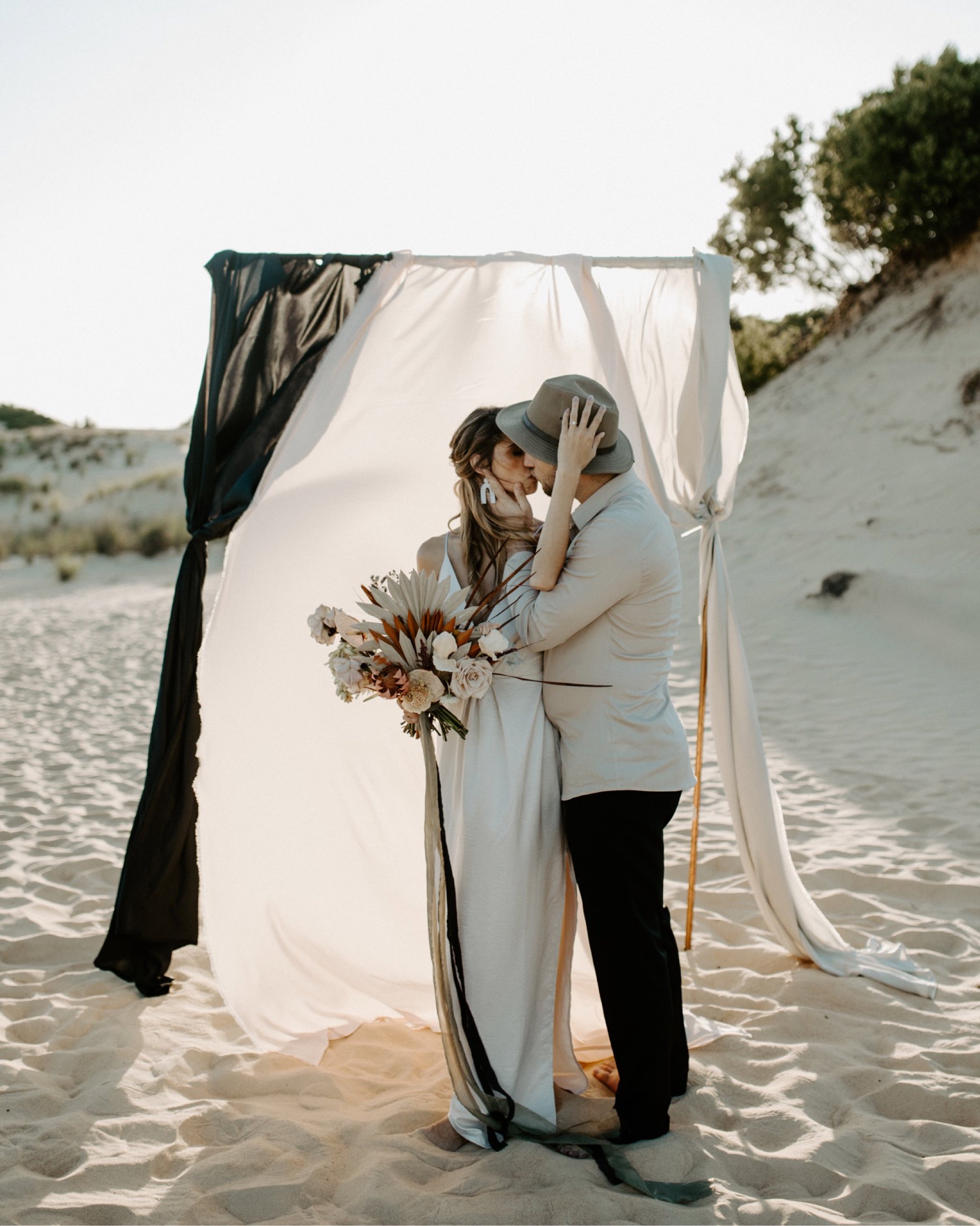 intimate north carolina wedding