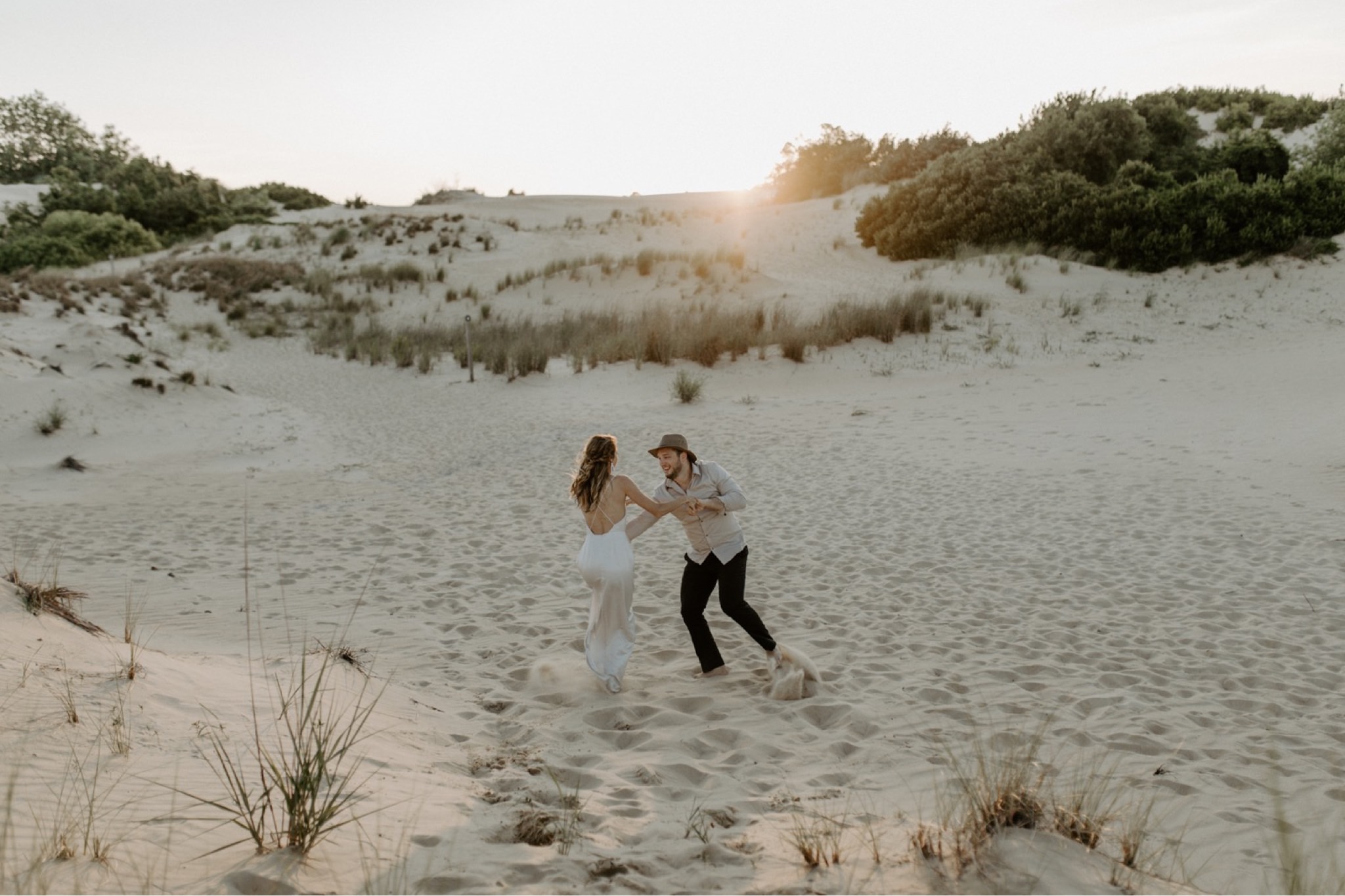 adventurous elopement photographer outer banks