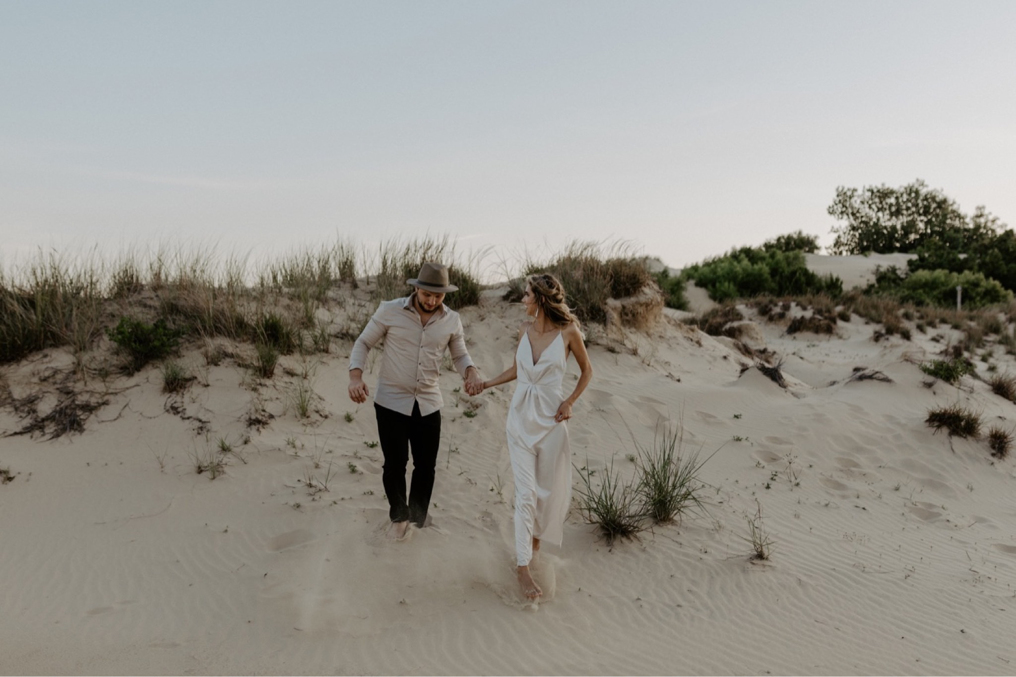 jockeys ridge romantic elopement photographer