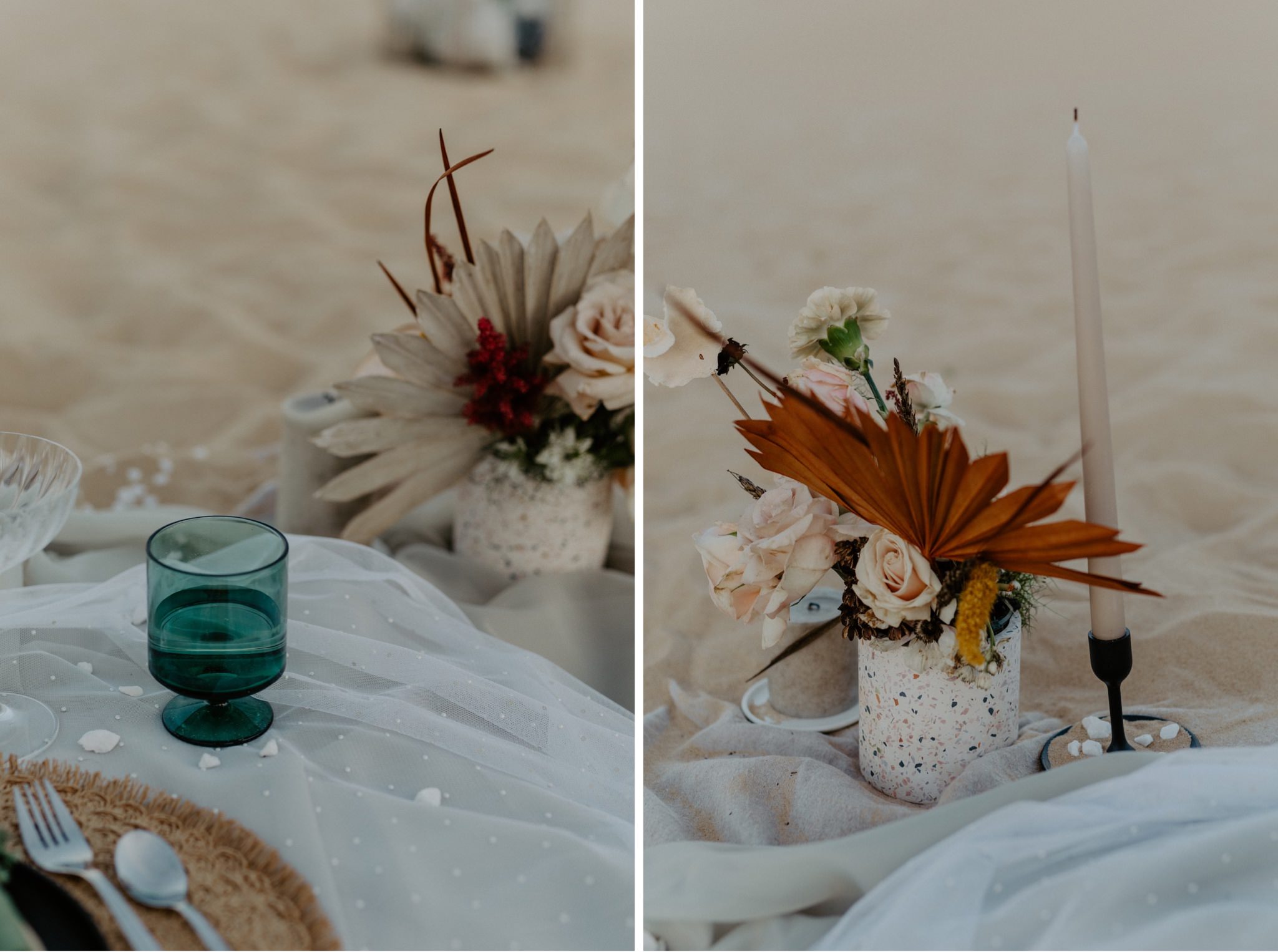 desert inspired elopement north carolina