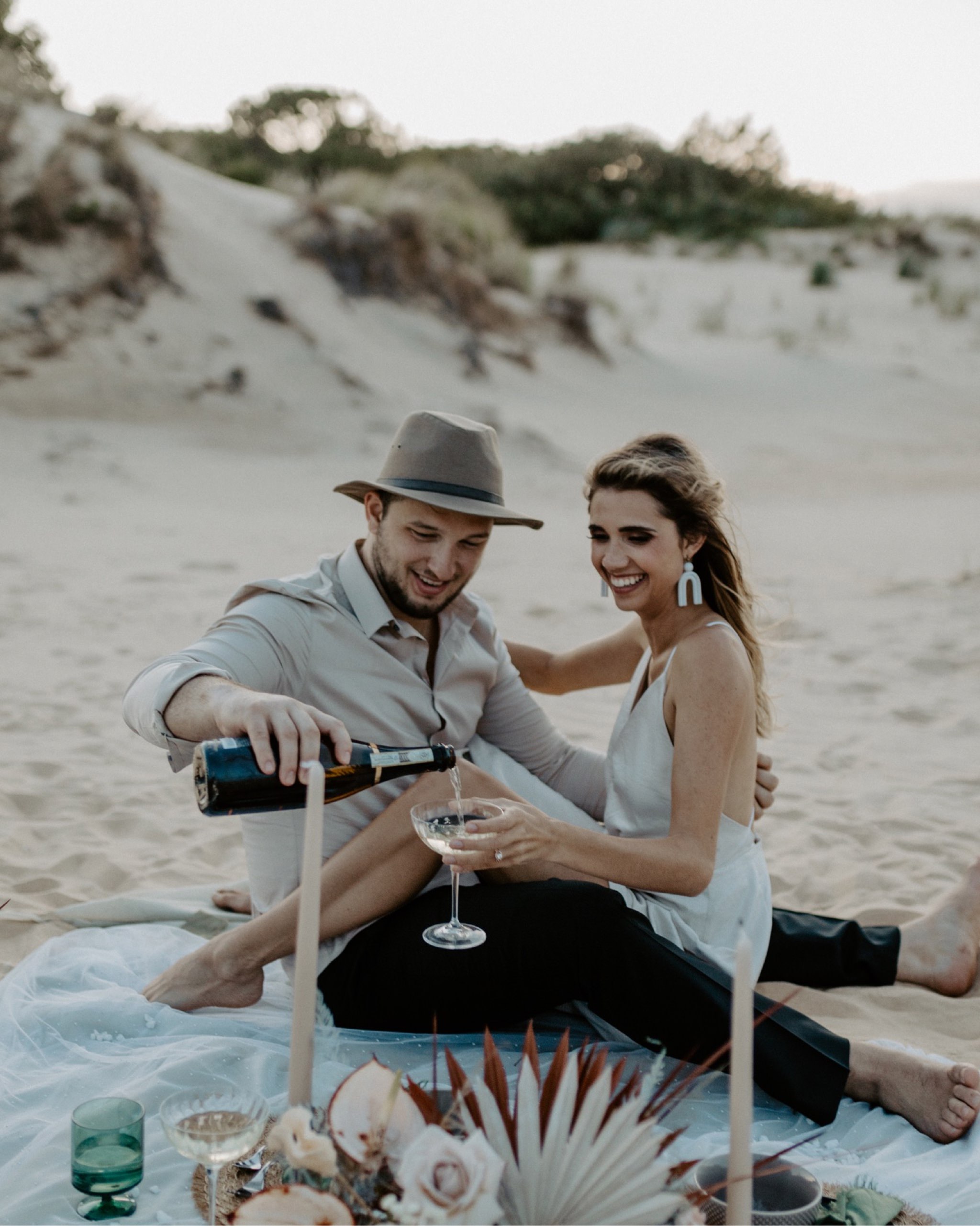 outdoor elopement for two