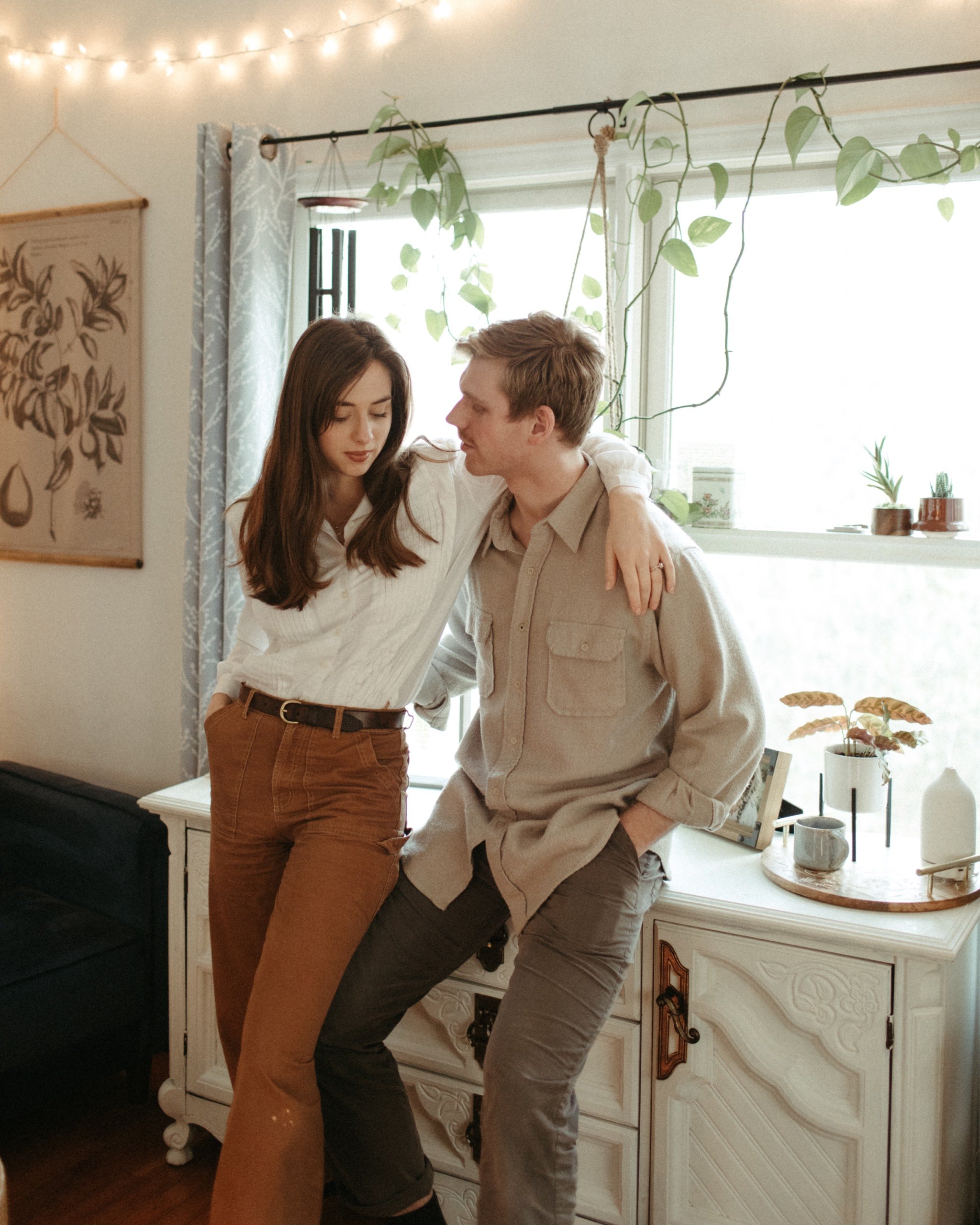 asheville in home photo shoot