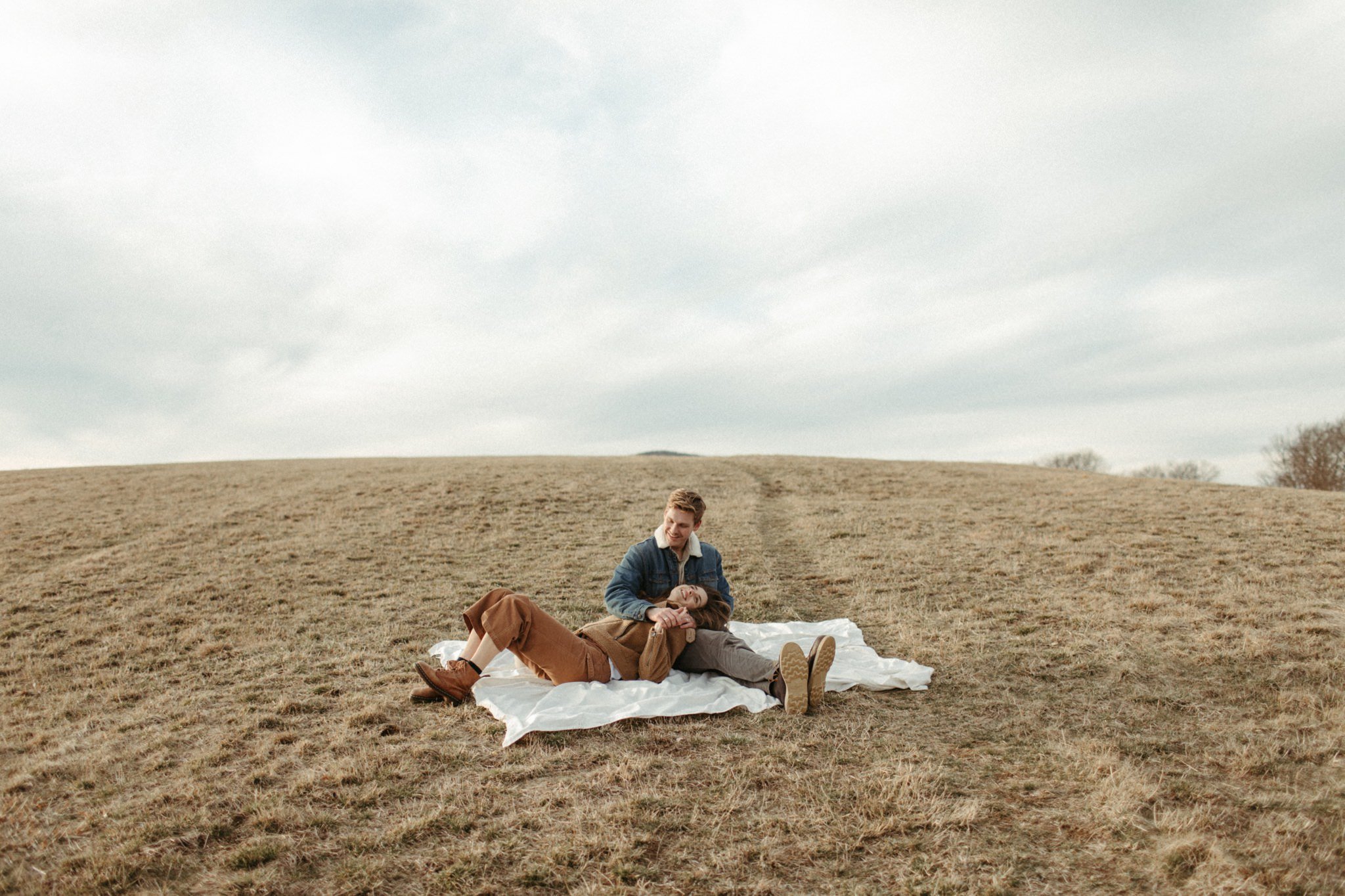 boone nc parkway engagement photos