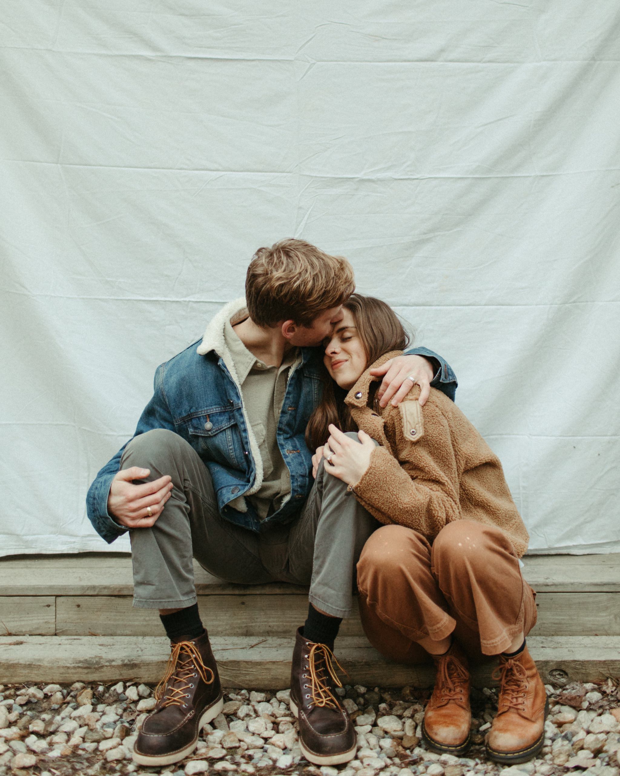creative backdrop photo shoot ideas