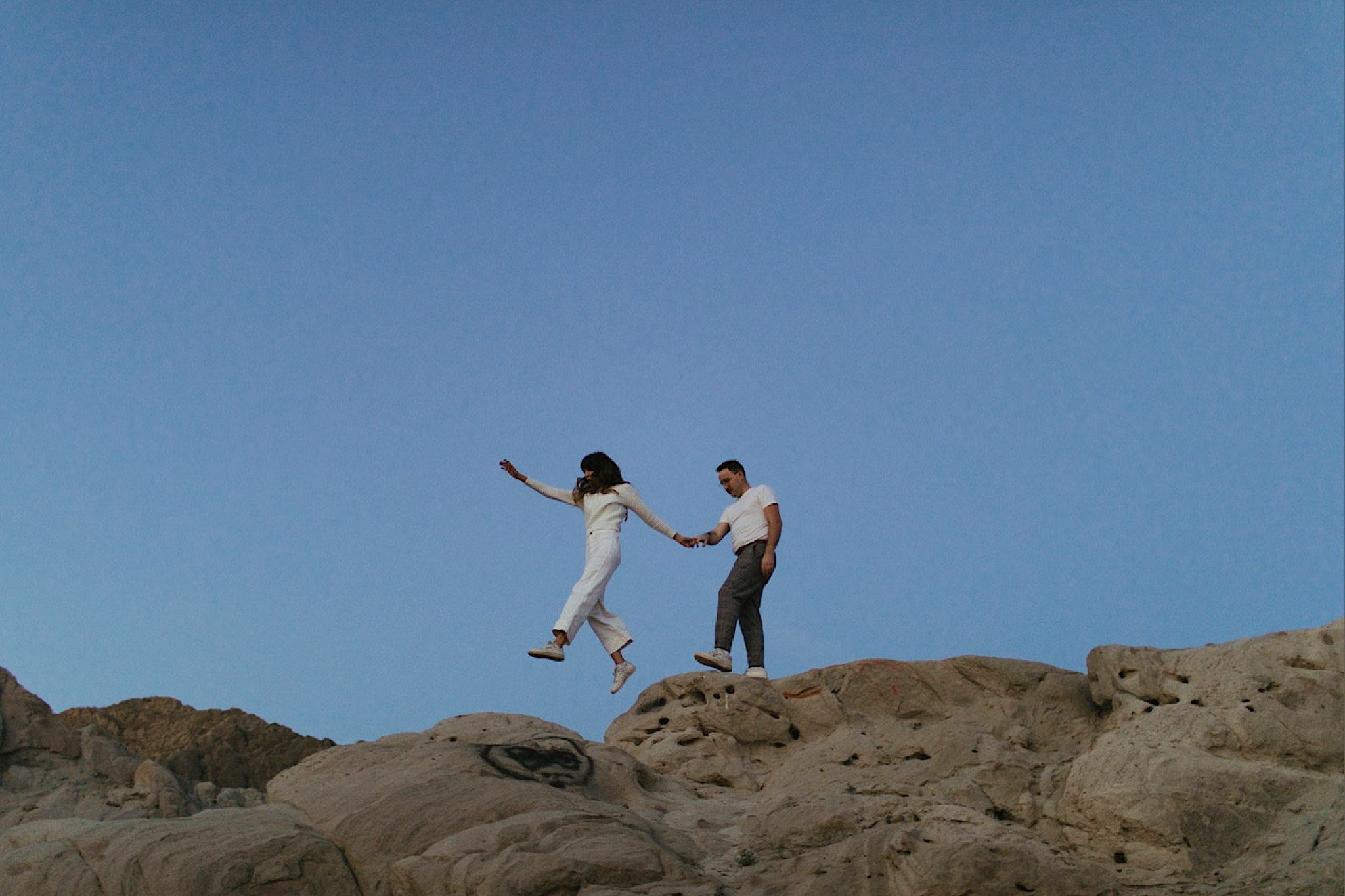 coachella california desert engagement photographer