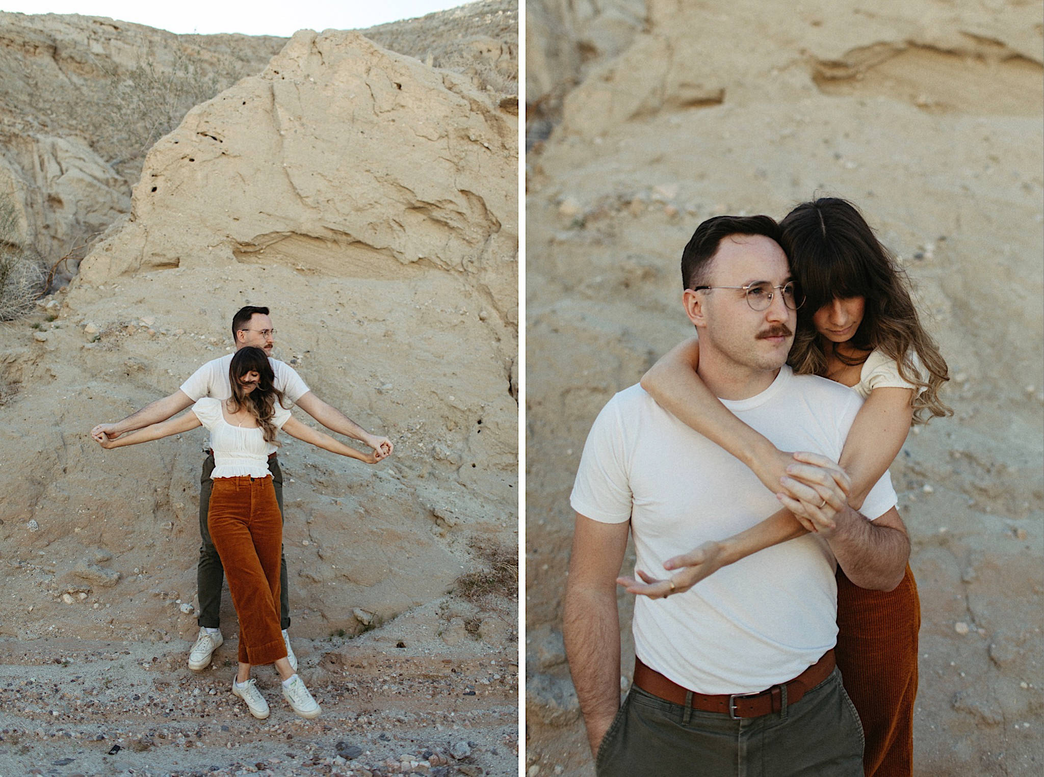 box canyon engagement photos