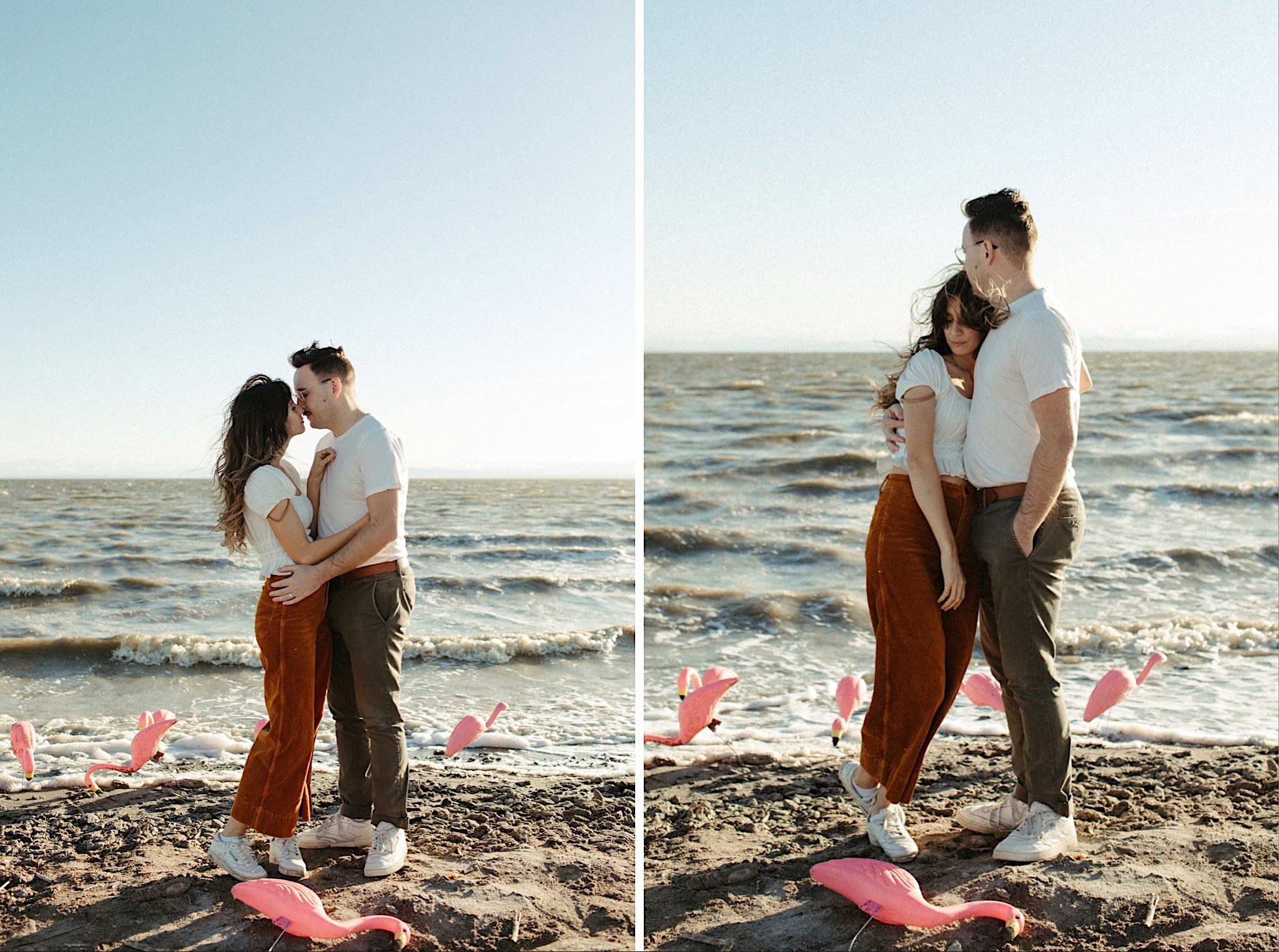 bombay beach salton sea engagement photos