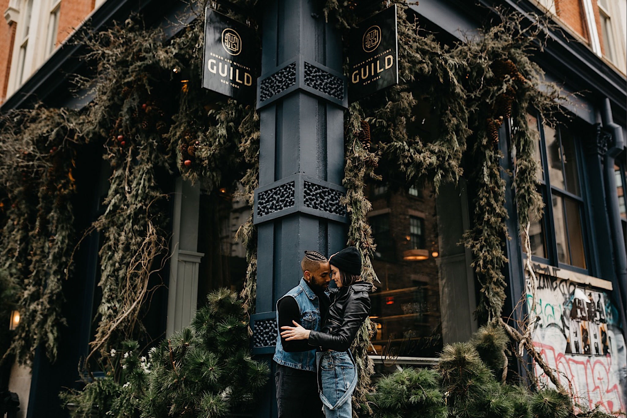 soho nyc engagement photos