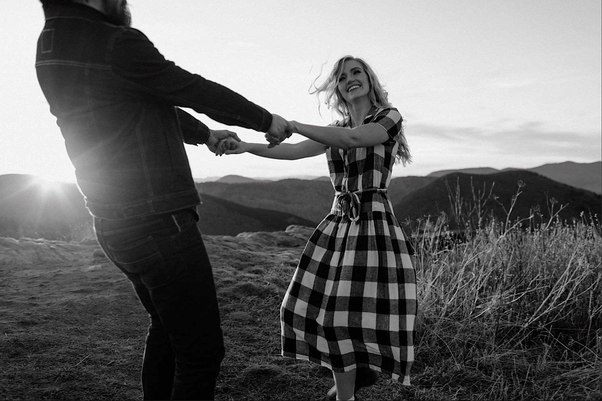 black balsam knob engagement photos