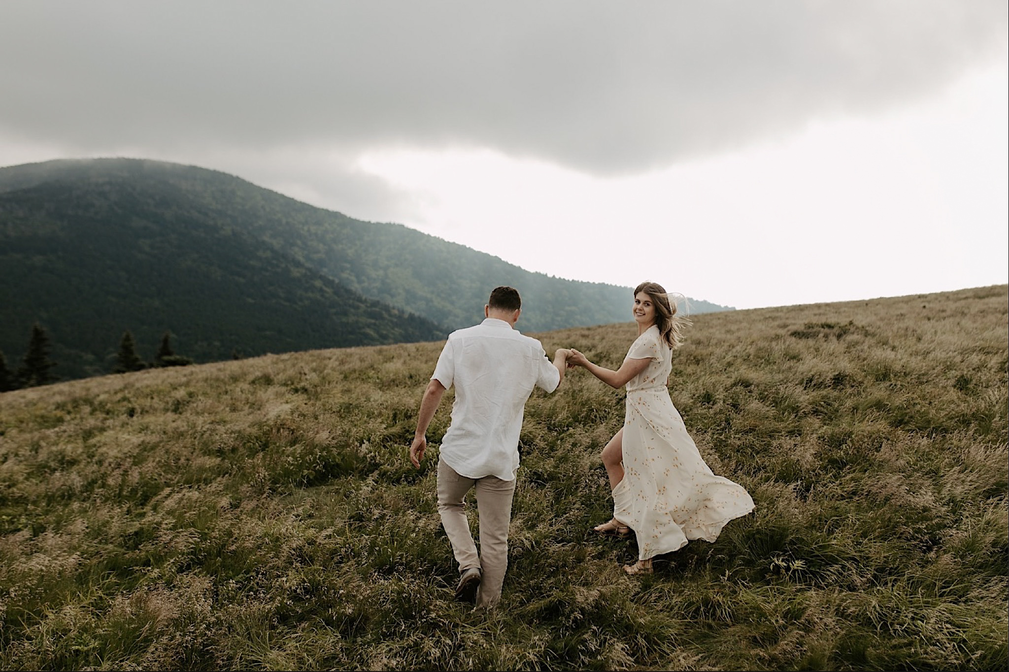 roan mountain engagement session