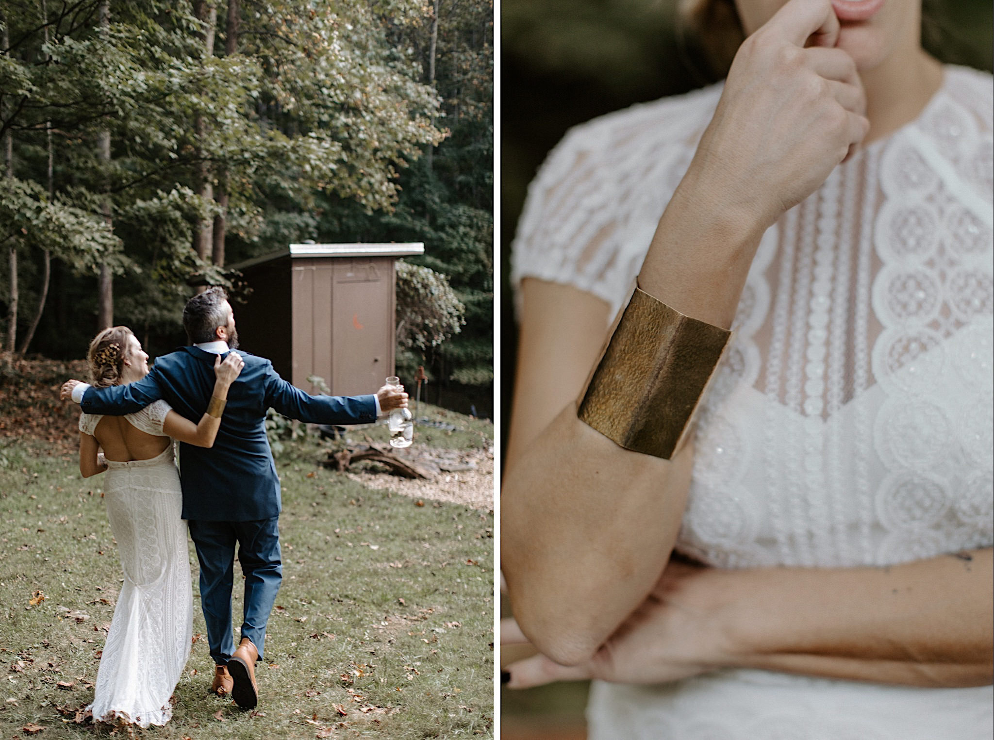 asheville backyard wedding