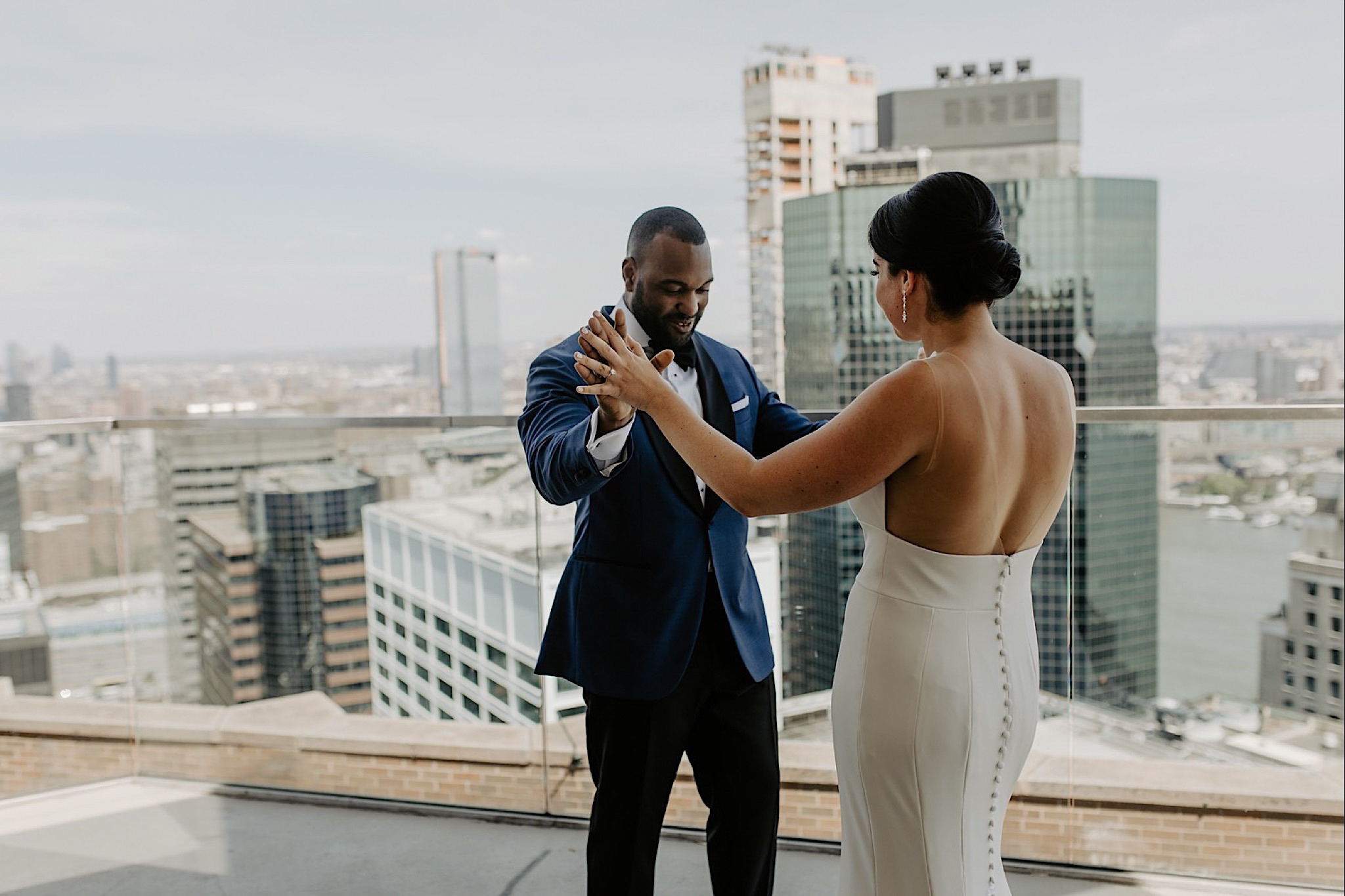 lower manhattan wedding photos