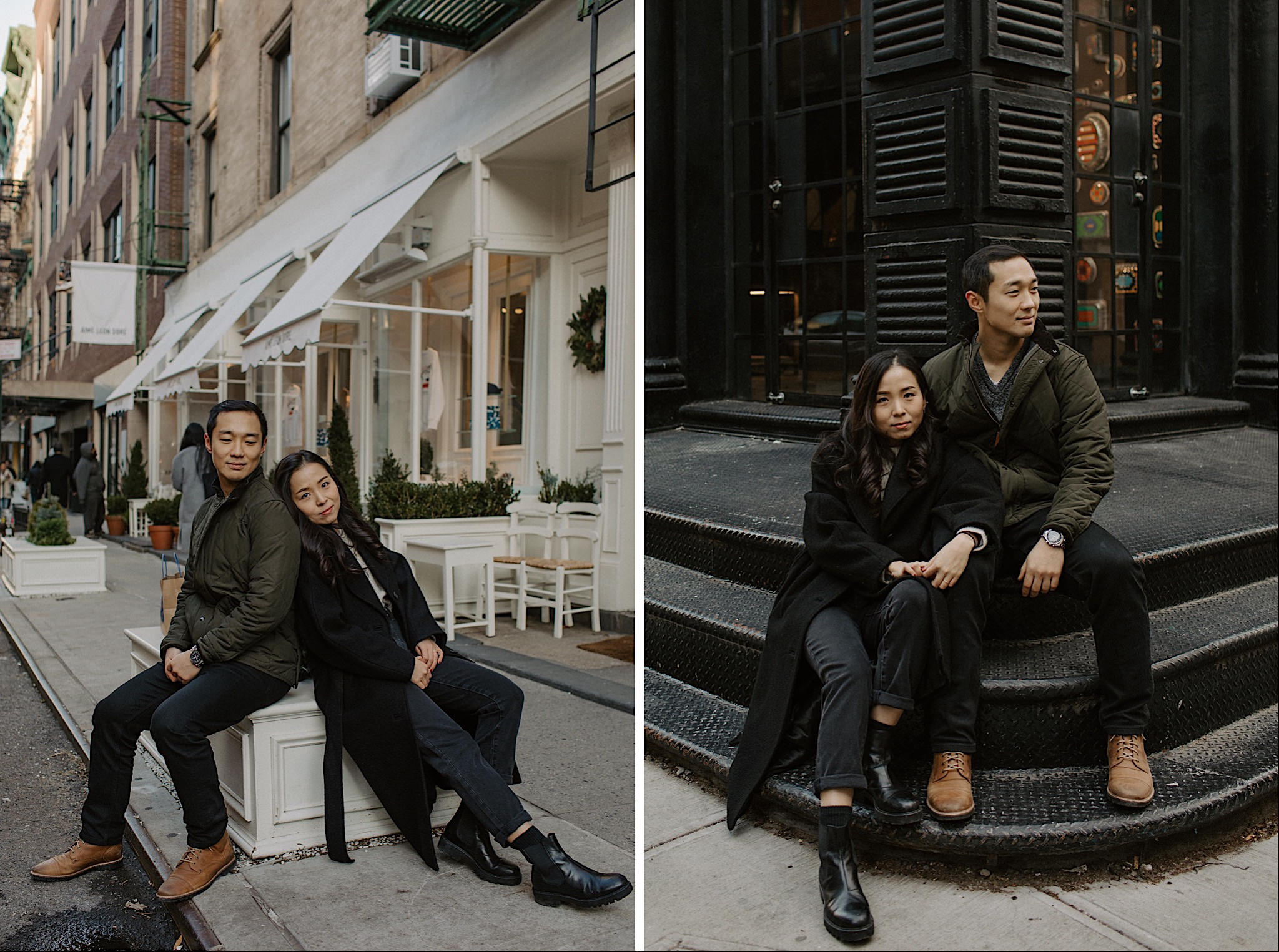 soho nyc engagement photos