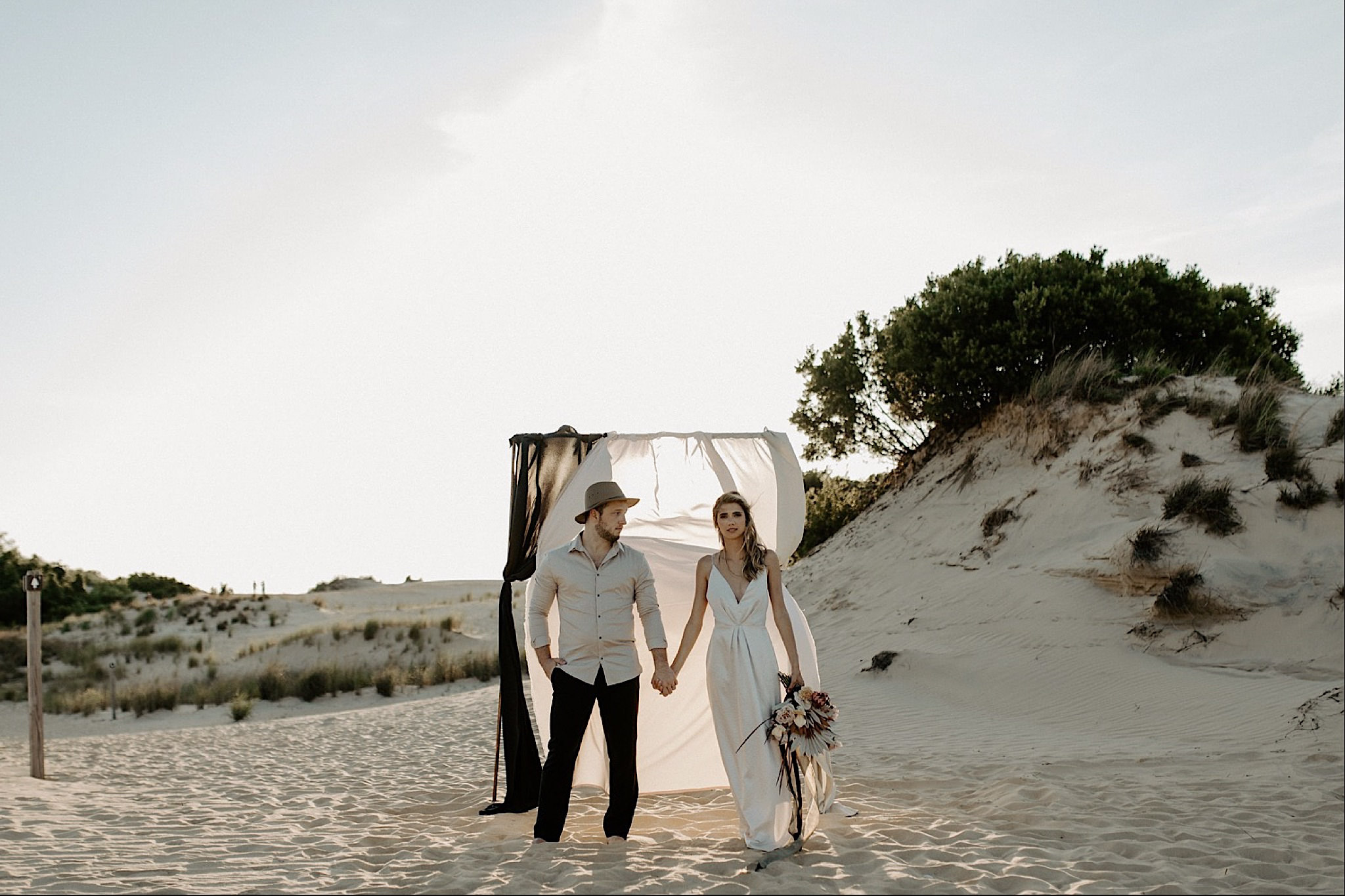 intimate elopement outer banks