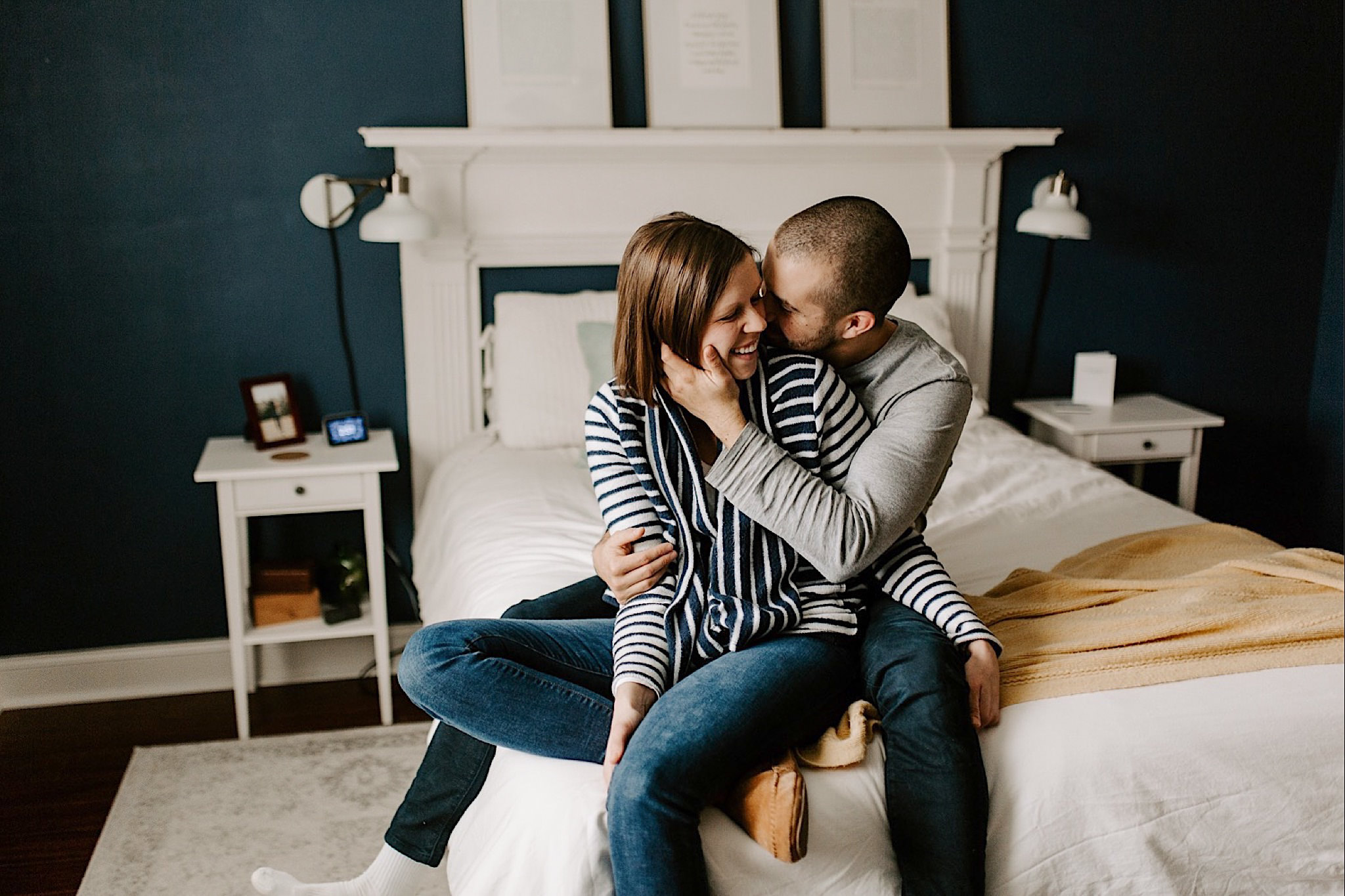 raleigh in home photo session